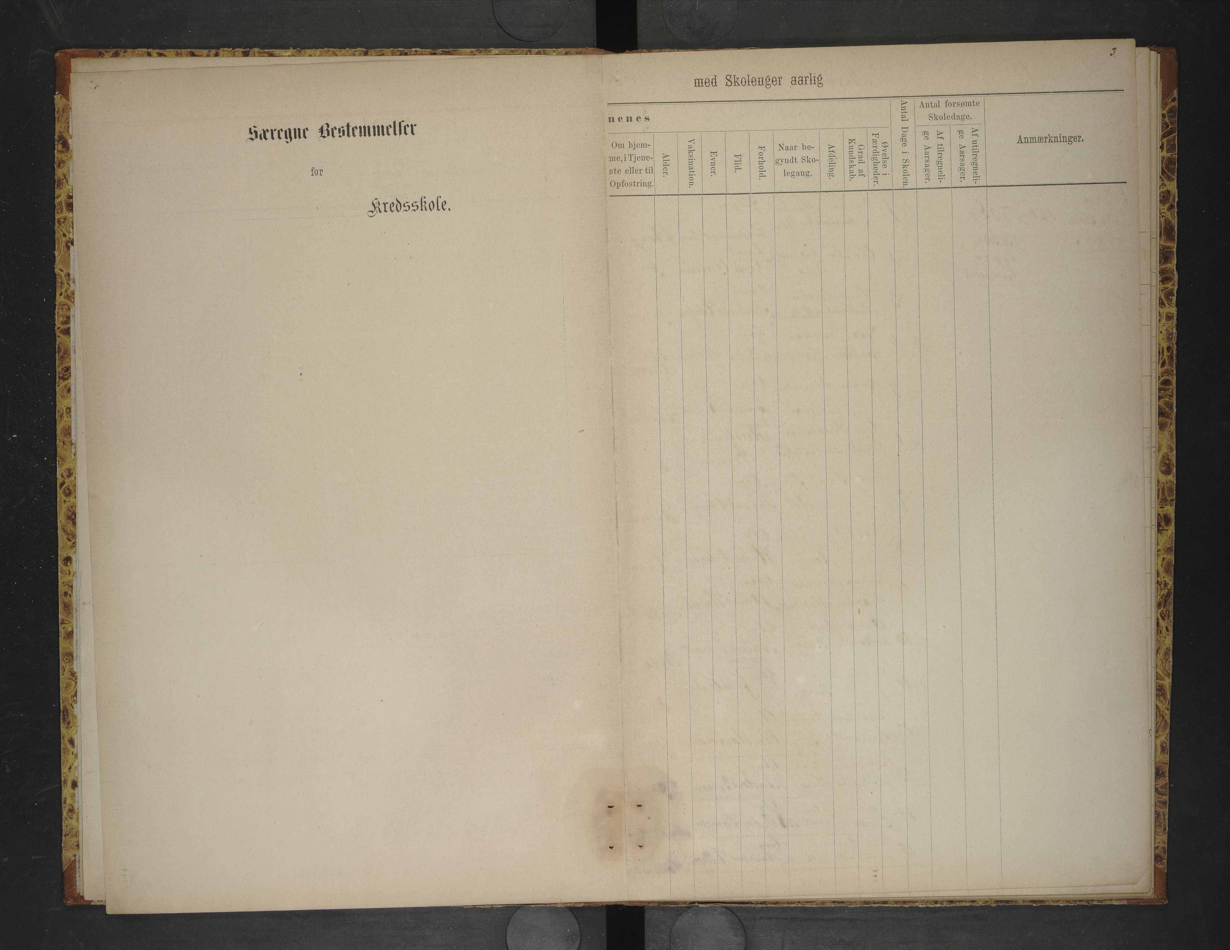 Steigen kommune. Ymse skolekretser, AIN/K-18480.510.01/F/Fc/L0014: Bergs/Dypings/Røtnes, 1873-1877