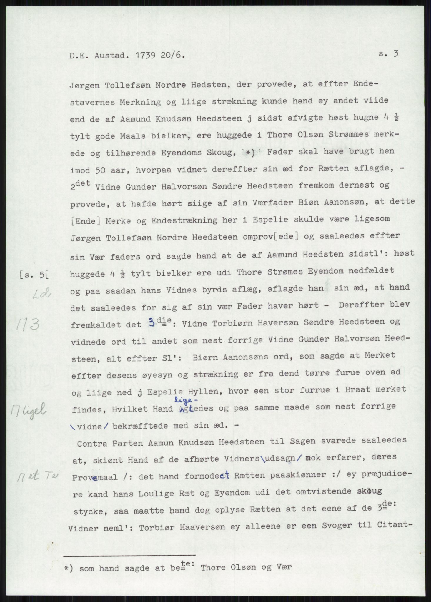 Samlinger til kildeutgivelse, Diplomavskriftsamlingen, AV/RA-EA-4053/H/Ha, p. 347