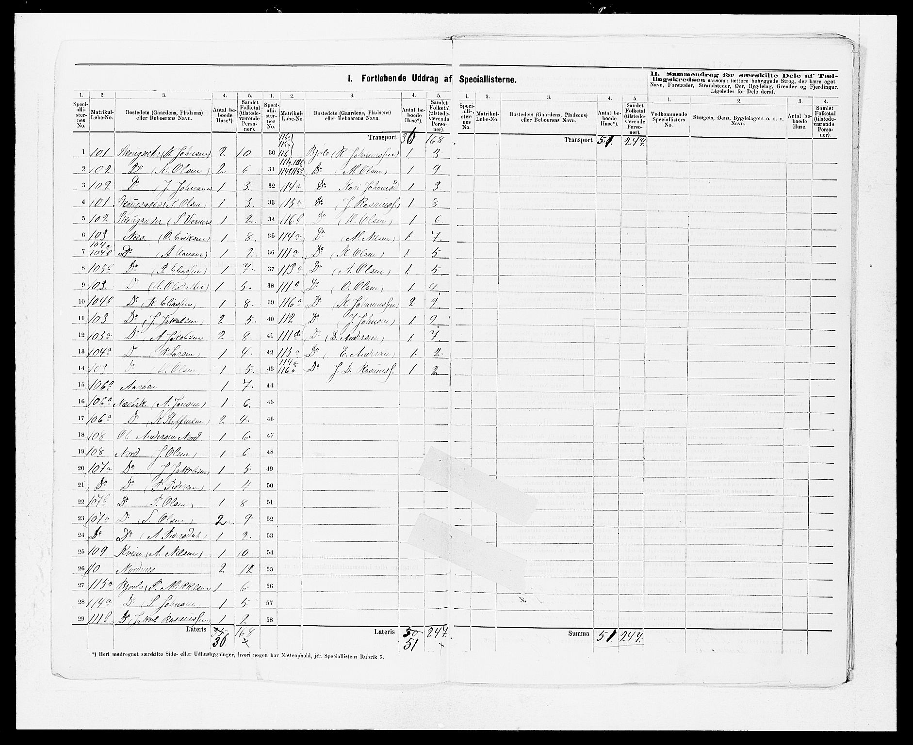 SAB, 1875 Census for 1443P Eid, 1875, p. 3