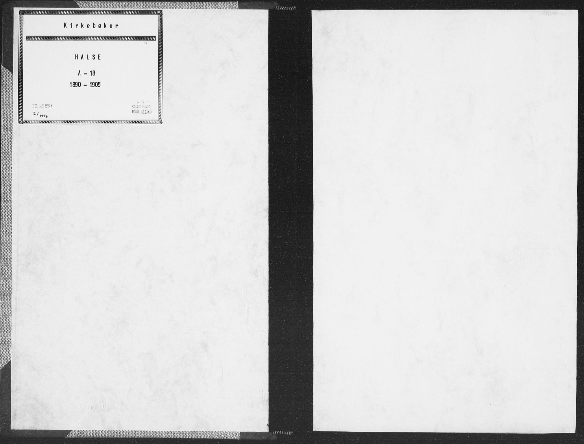 Mandal sokneprestkontor, SAK/1111-0030/F/Fa/Faa/L0018: Parish register (official) no. A 18, 1890-1905