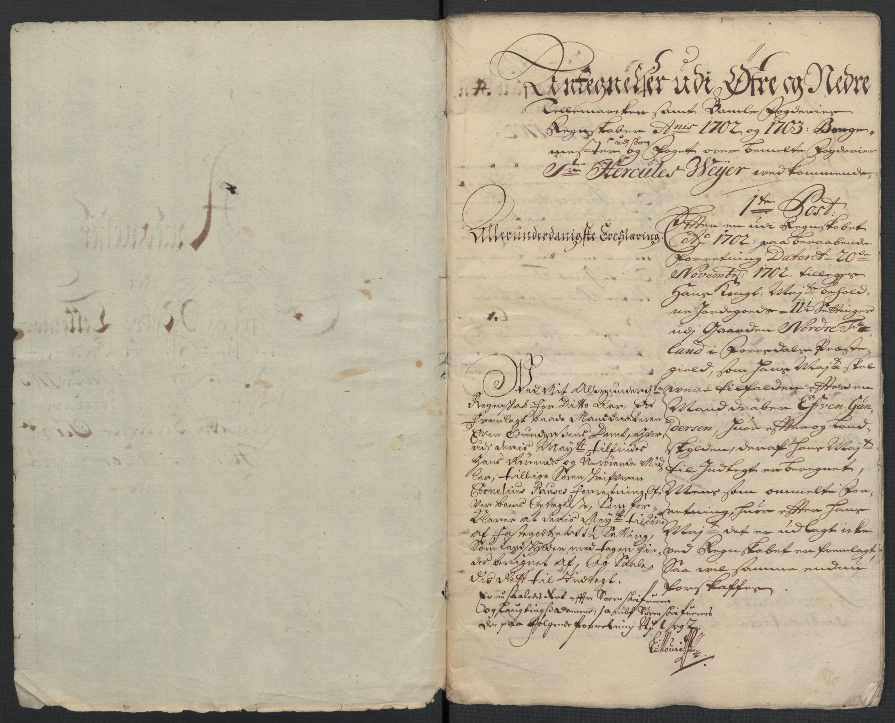 Rentekammeret inntil 1814, Reviderte regnskaper, Fogderegnskap, RA/EA-4092/R36/L2110: Fogderegnskap Øvre og Nedre Telemark og Bamble, 1703, p. 99