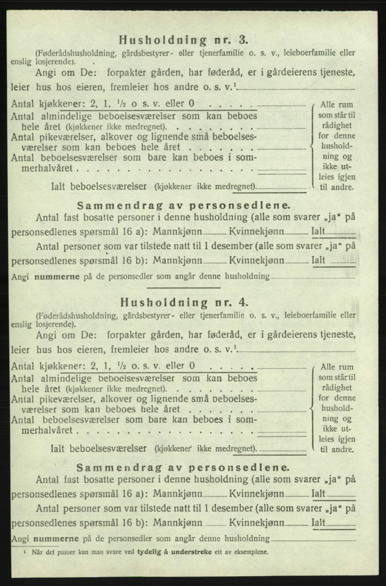 SAB, 1920 census for Skånevik, 1920, p. 180