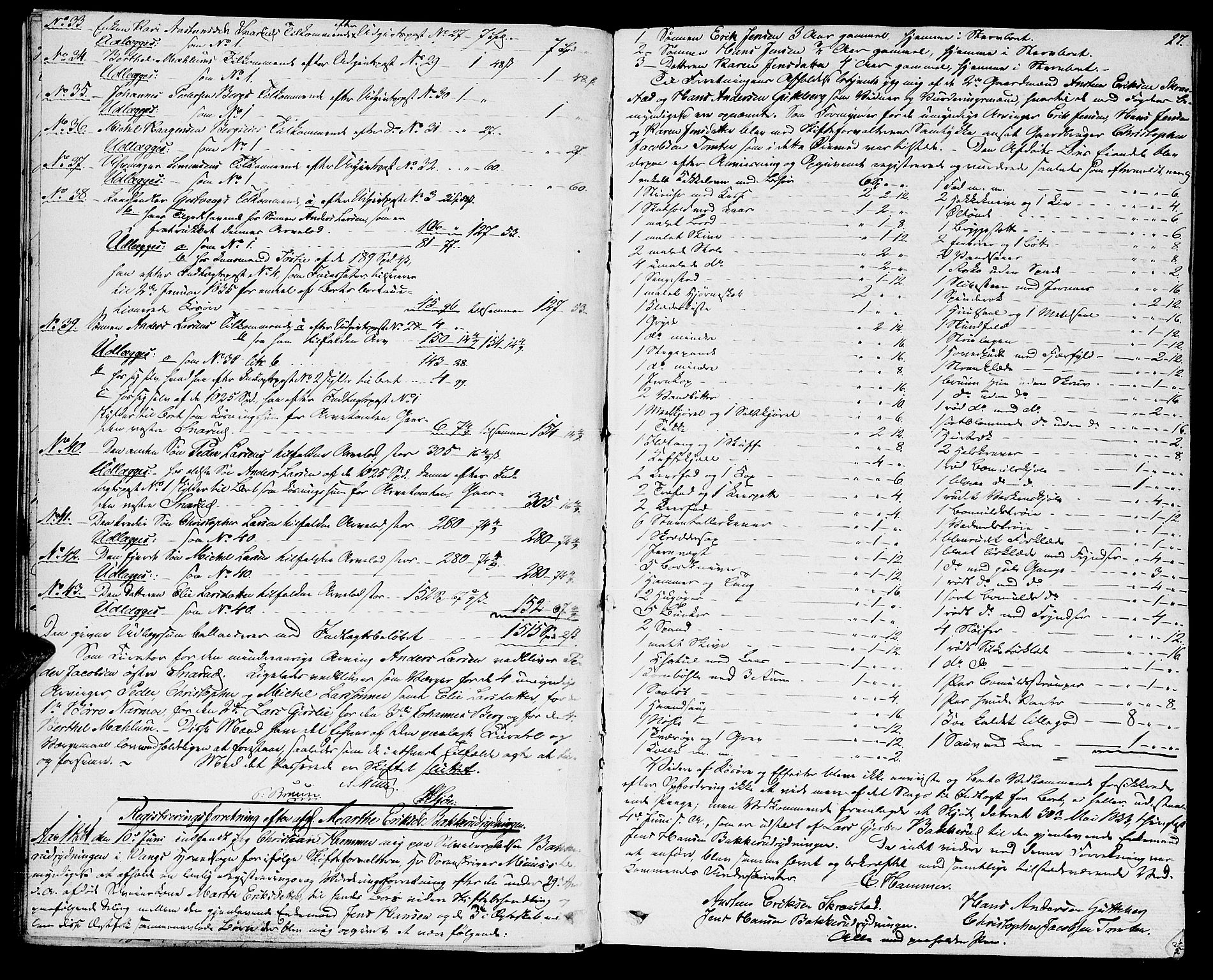 Nord-Hedmark sorenskriveri, AV/SAH-TING-012/J/Ja/L0009: Skifteprotokoll, 1834-1839, p. 26-27