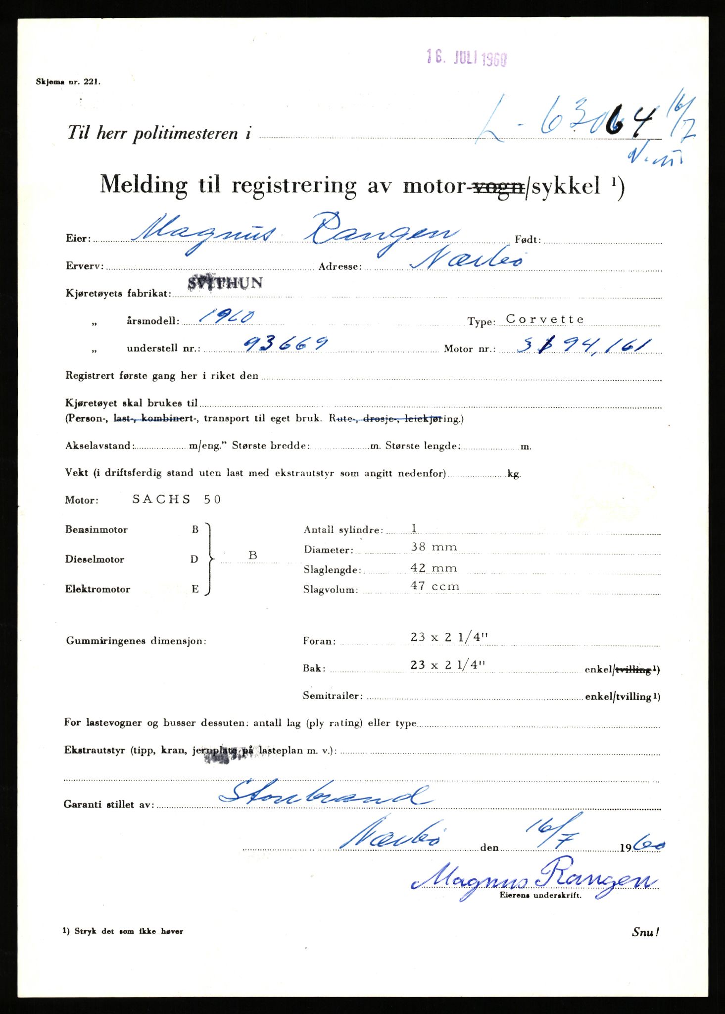 Stavanger trafikkstasjon, AV/SAST-A-101942/0/F/L0063: L-62700 - L-63799, 1930-1971, p. 1027