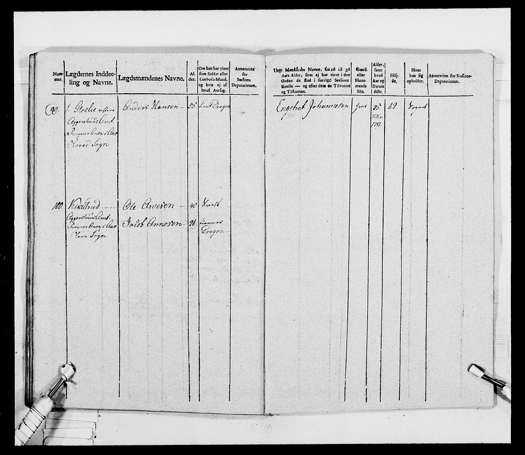 Generalitets- og kommissariatskollegiet, Det kongelige norske kommissariatskollegium, AV/RA-EA-5420/E/Eh/L0032b: Nordafjelske gevorbne infanteriregiment, 1806, p. 507