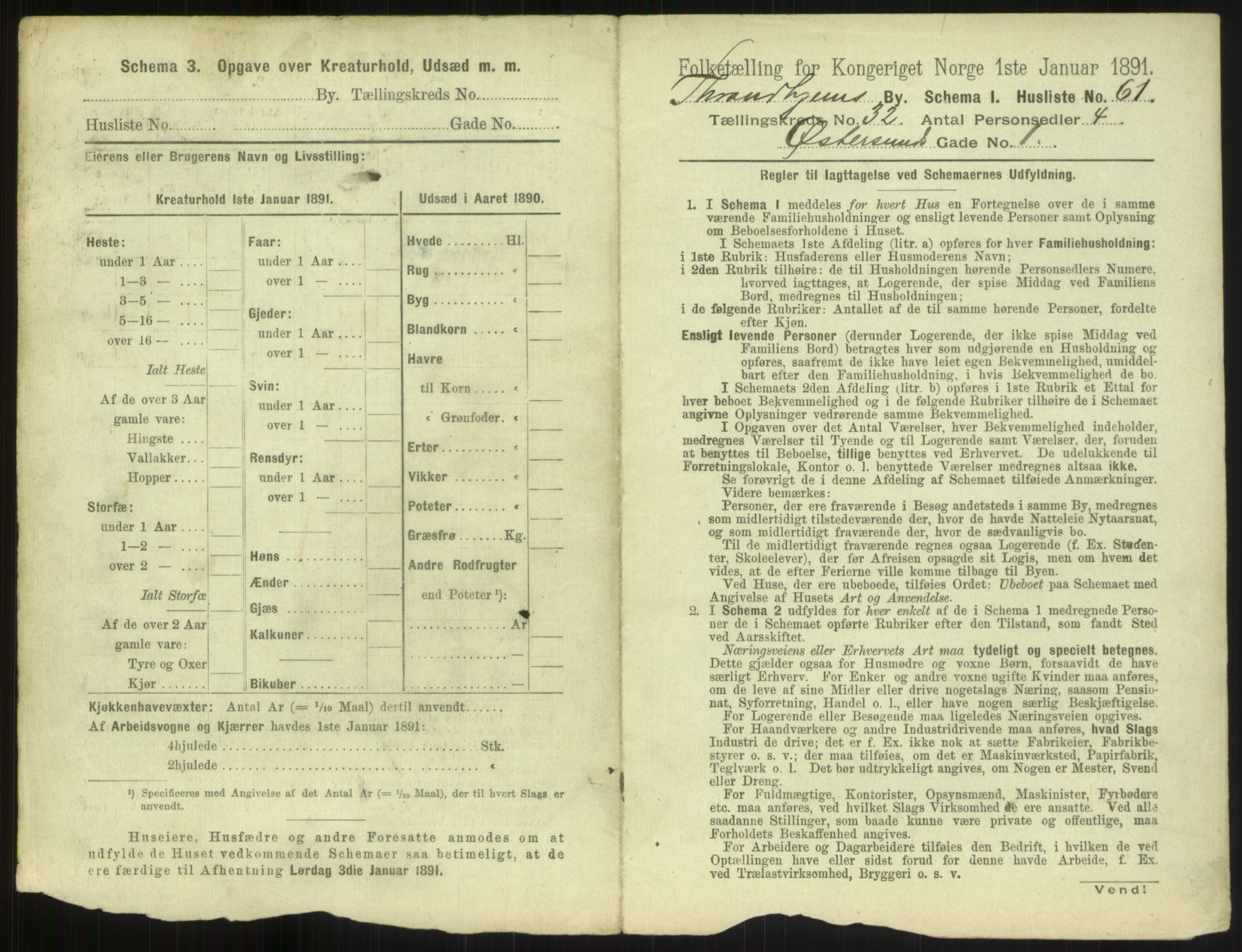 RA, 1891 census for 1601 Trondheim, 1891, p. 2562