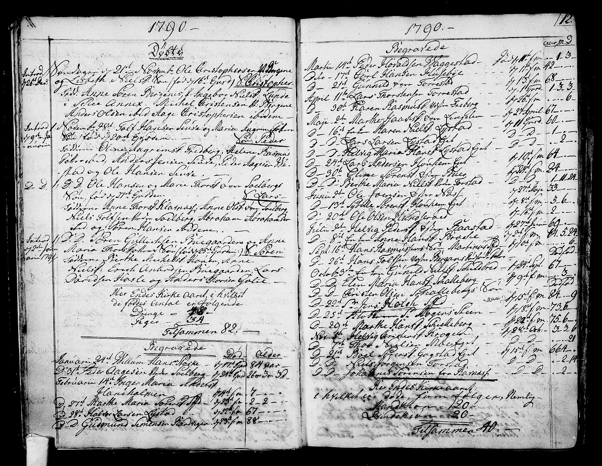 Sandar kirkebøker, SAKO/A-243/F/Fa/L0003: Parish register (official) no. 3, 1789-1814, p. 12