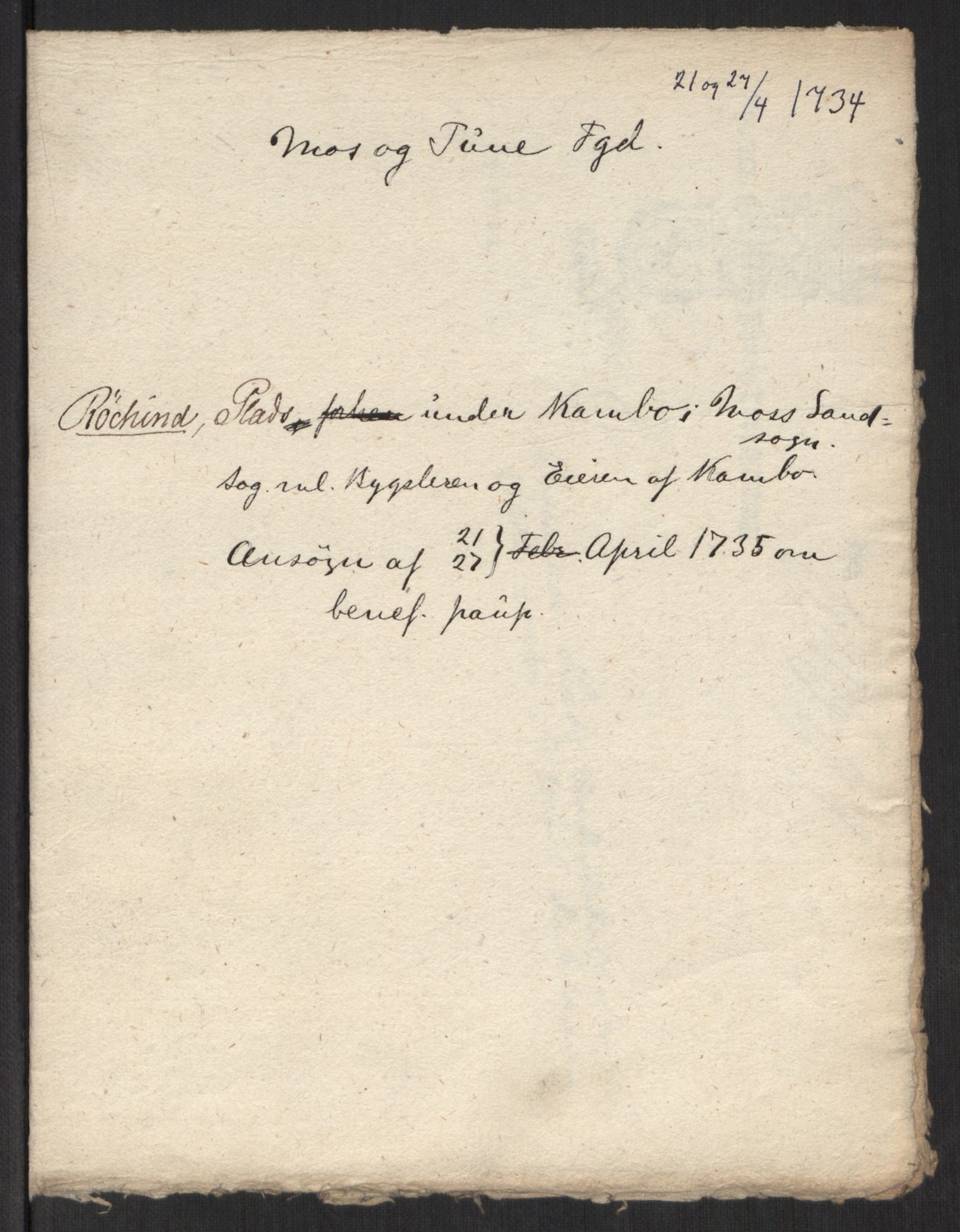 Stattholderembetet 1572-1771, AV/RA-EA-2870/Ef/L0107: Brev fra embetsmenn og andre, 1733-1734, p. 225