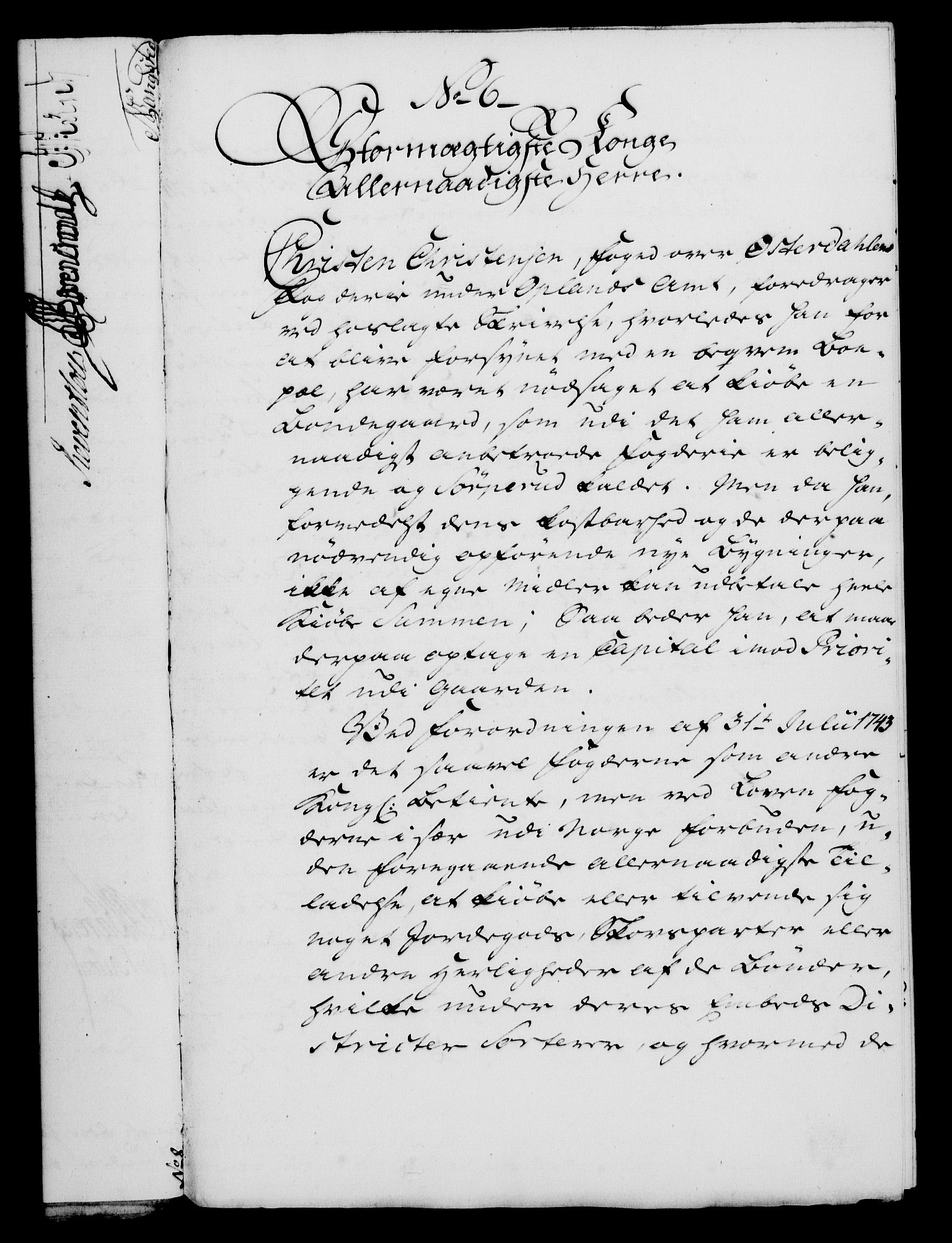 Rentekammeret, Kammerkanselliet, RA/EA-3111/G/Gf/Gfa/L0047: Norsk relasjons- og resolusjonsprotokoll (merket RK 52.47), 1765, p. 55