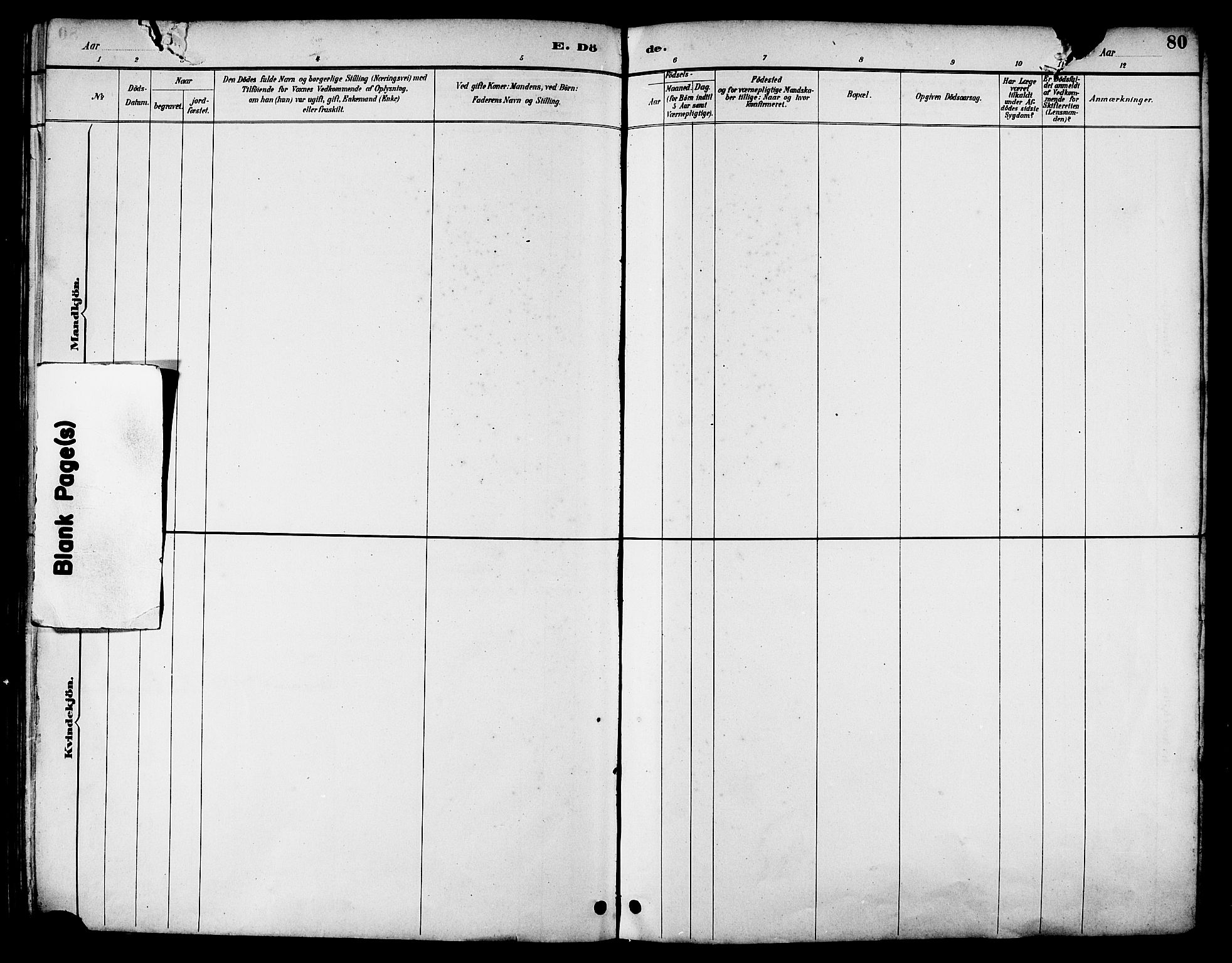 Ministerialprotokoller, klokkerbøker og fødselsregistre - Nordland, AV/SAT-A-1459/826/L0383: Parish register (copy) no. 826C03, 1887-1896, p. 80