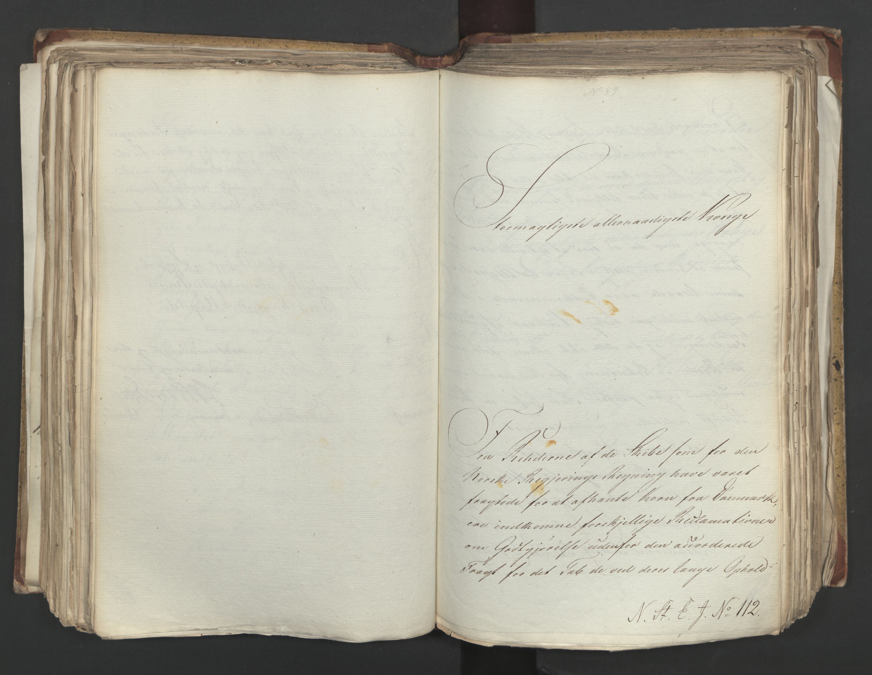 Statsrådsavdelingen i Stockholm, RA/S-1003/D/Da/L0001: Regjeringsinnstillinger nr. 1-262, 1814-1815, p. 239