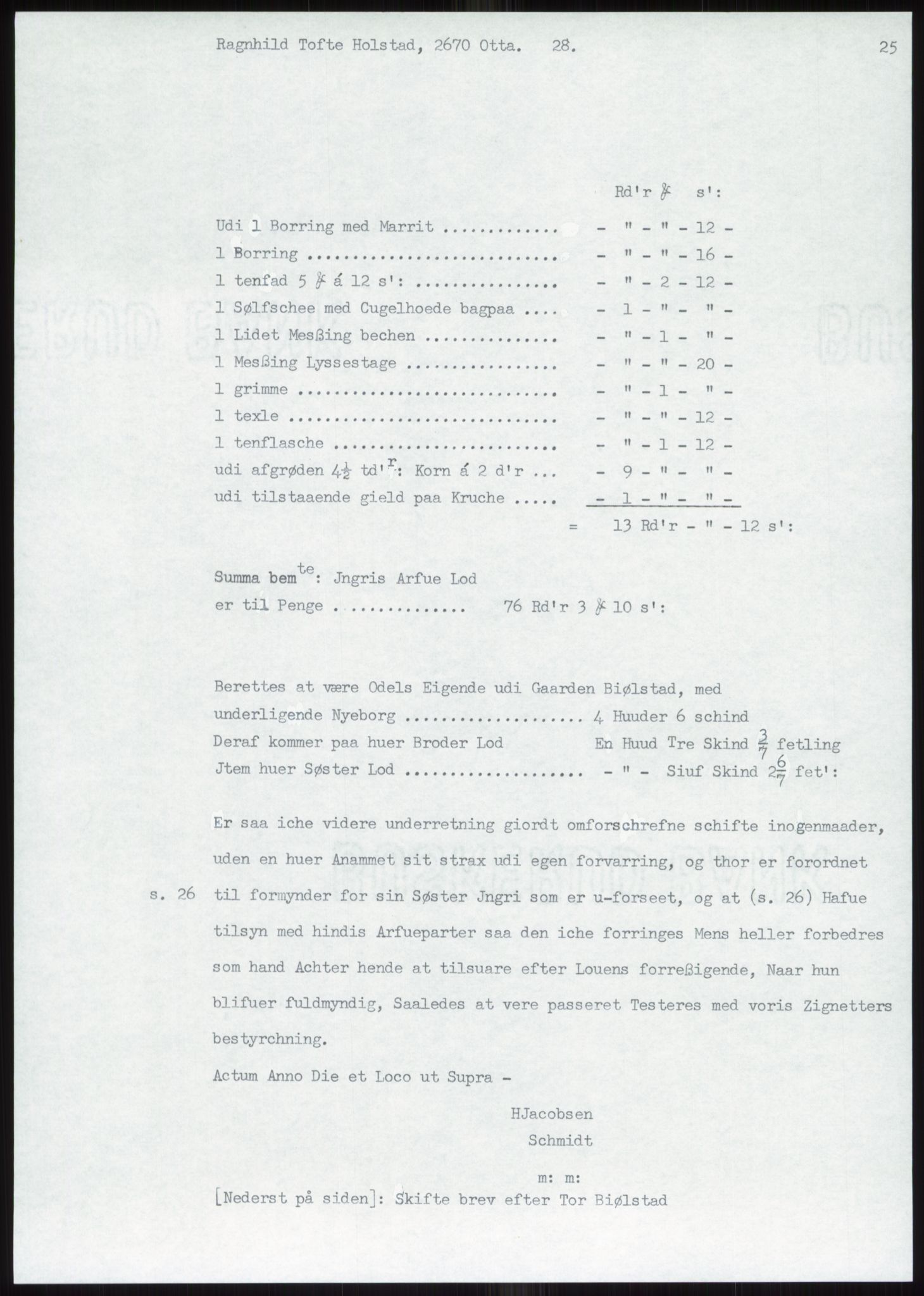 Samlinger til kildeutgivelse, Diplomavskriftsamlingen, AV/RA-EA-4053/H/Ha, p. 356