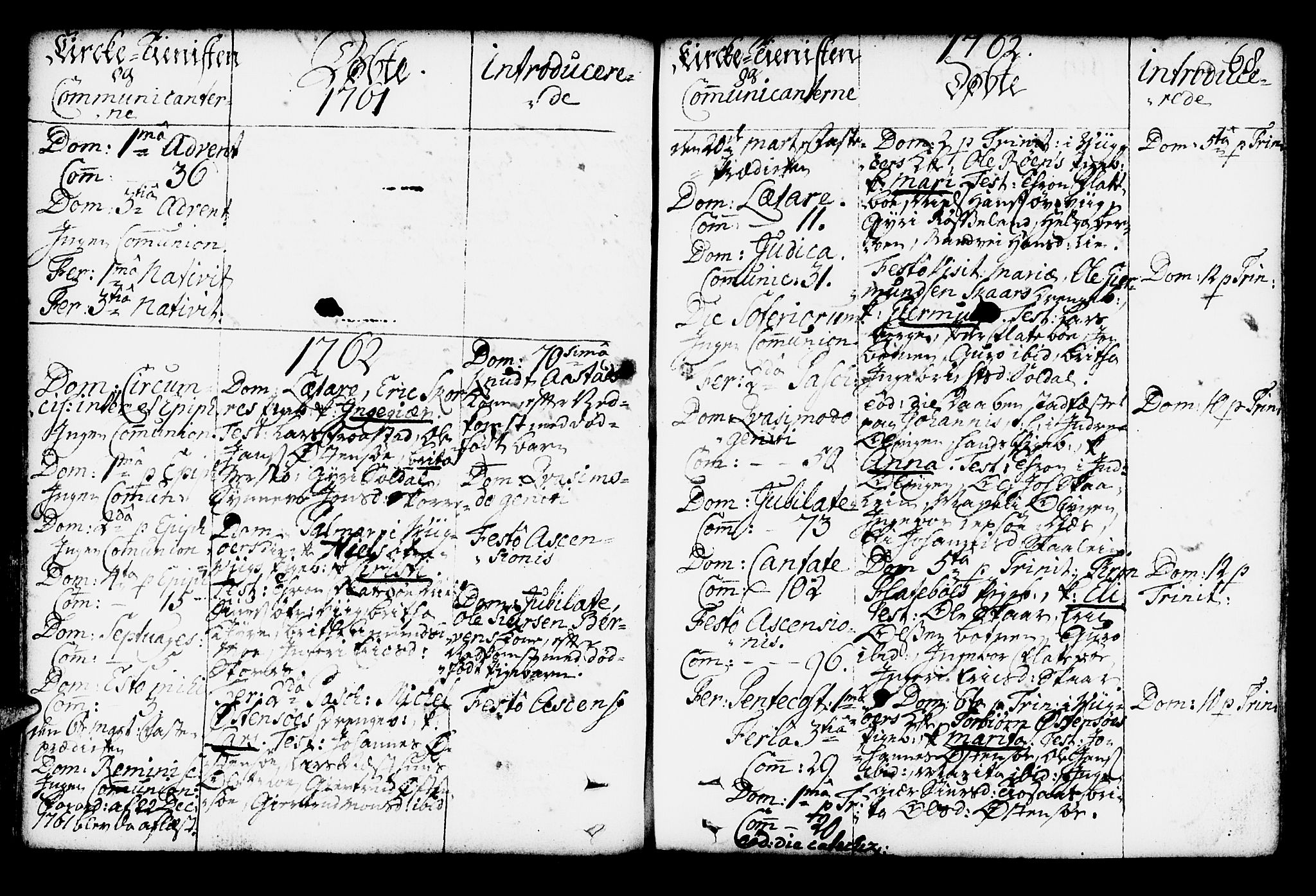 Kvam sokneprestembete, AV/SAB-A-76201/H/Haa: Parish register (official) no. A 4, 1743-1795, p. 68