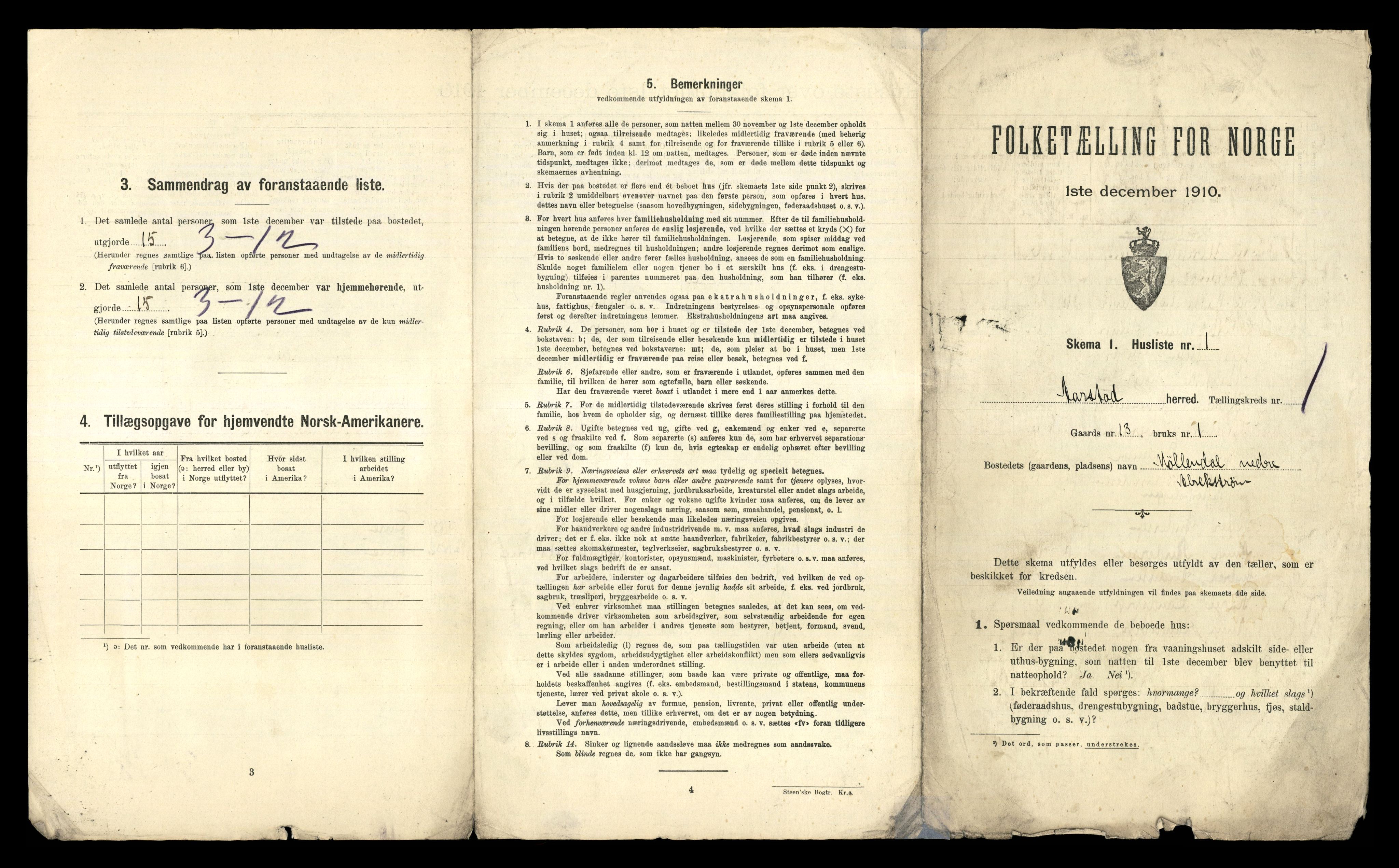 RA, 1910 census for Årstad, 1910, p. 32