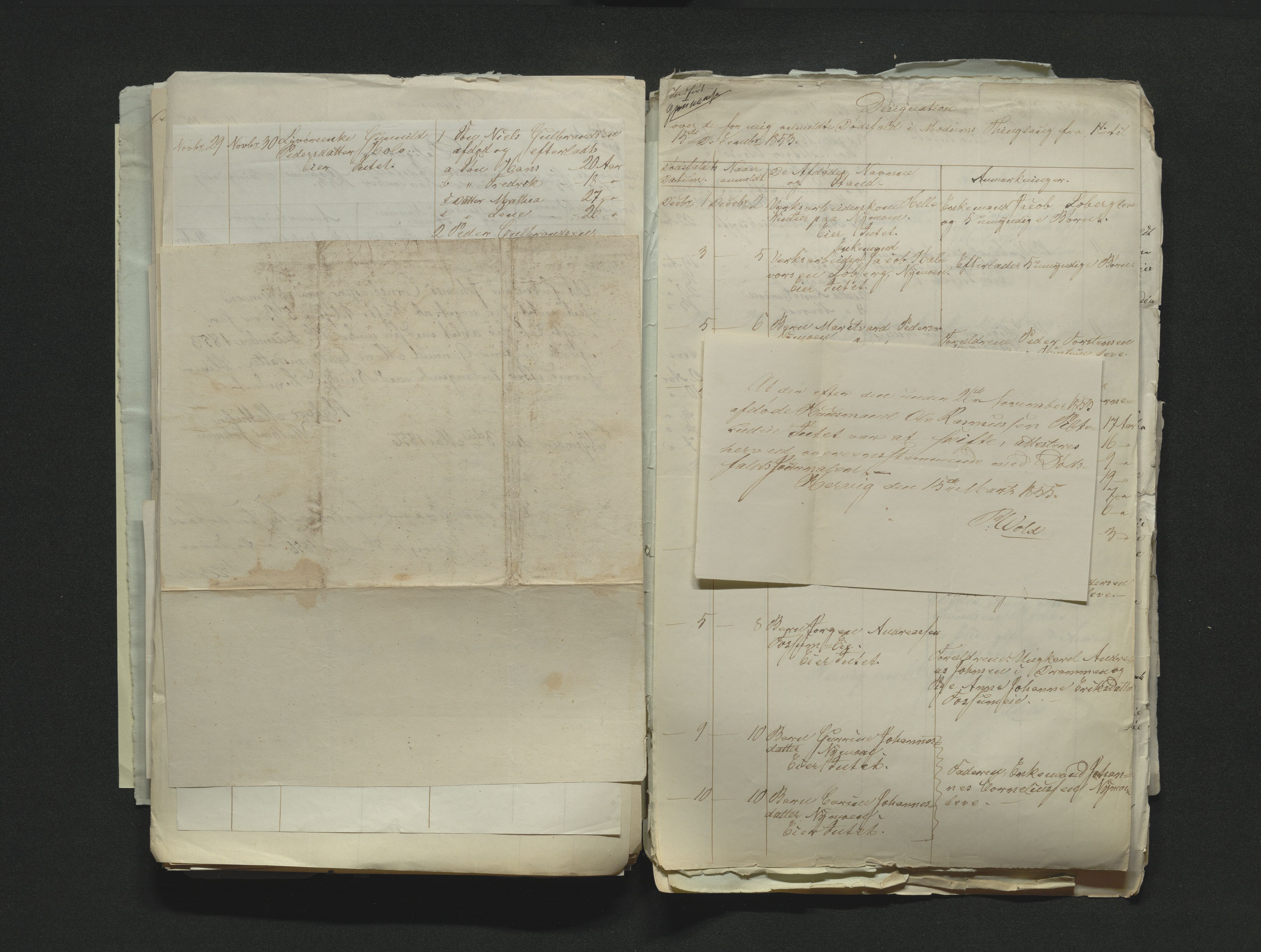 Eiker, Modum og Sigdal sorenskriveri, AV/SAKO-A-123/H/Ha/Hab/L0008: Dødsfallsmeldinger, 1850-1853