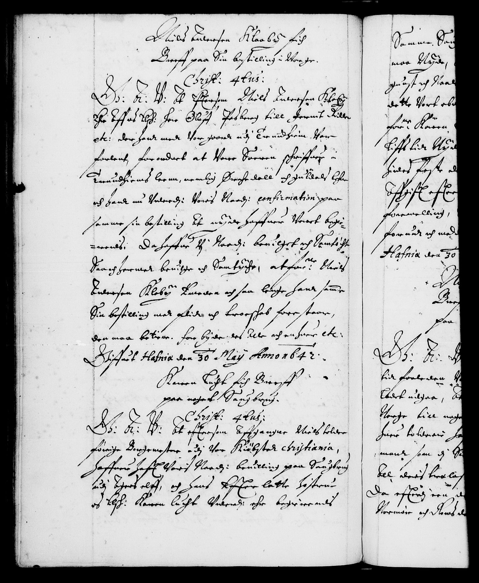 Danske Kanselli 1572-1799, AV/RA-EA-3023/F/Fc/Fca/Fcaa/L0006: Norske registre (mikrofilm), 1637-1642, p. 441b