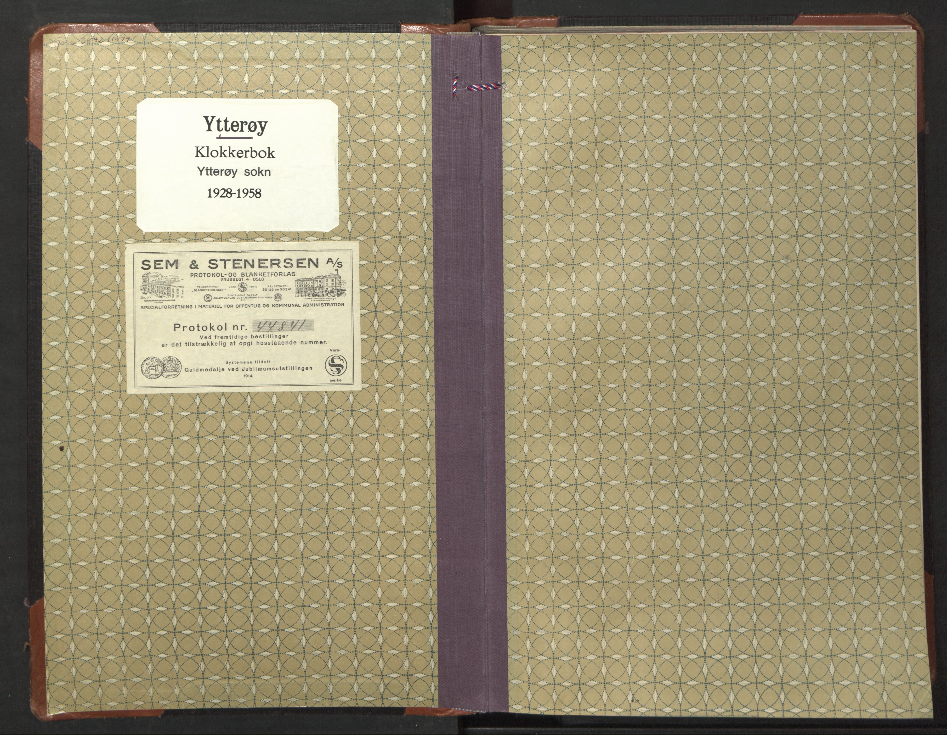 Ministerialprotokoller, klokkerbøker og fødselsregistre - Nord-Trøndelag, SAT/A-1458/722/L0227: Parish register (copy) no. 722C03, 1928-1958