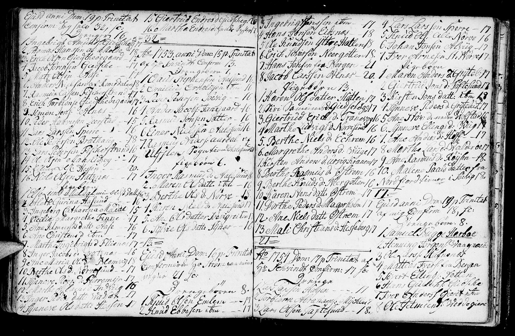 Ministerialprotokoller, klokkerbøker og fødselsregistre - Møre og Romsdal, AV/SAT-A-1454/528/L0391: Parish register (official) no. 528A02, 1739-1761