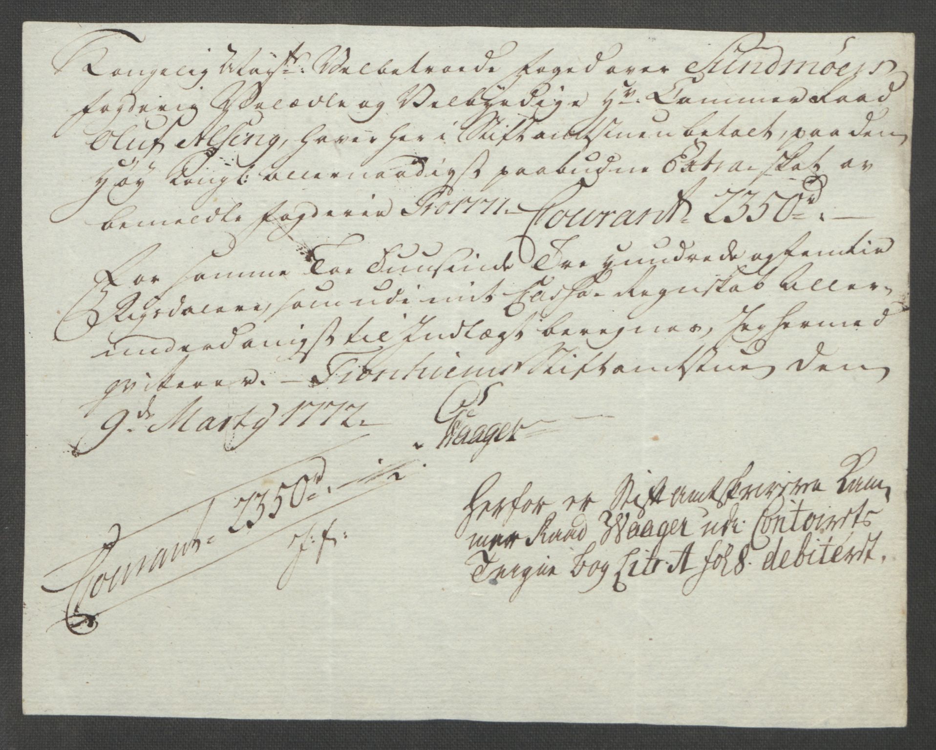 Rentekammeret inntil 1814, Reviderte regnskaper, Fogderegnskap, RA/EA-4092/R54/L3645: Ekstraskatten Sunnmøre, 1762-1772, p. 219