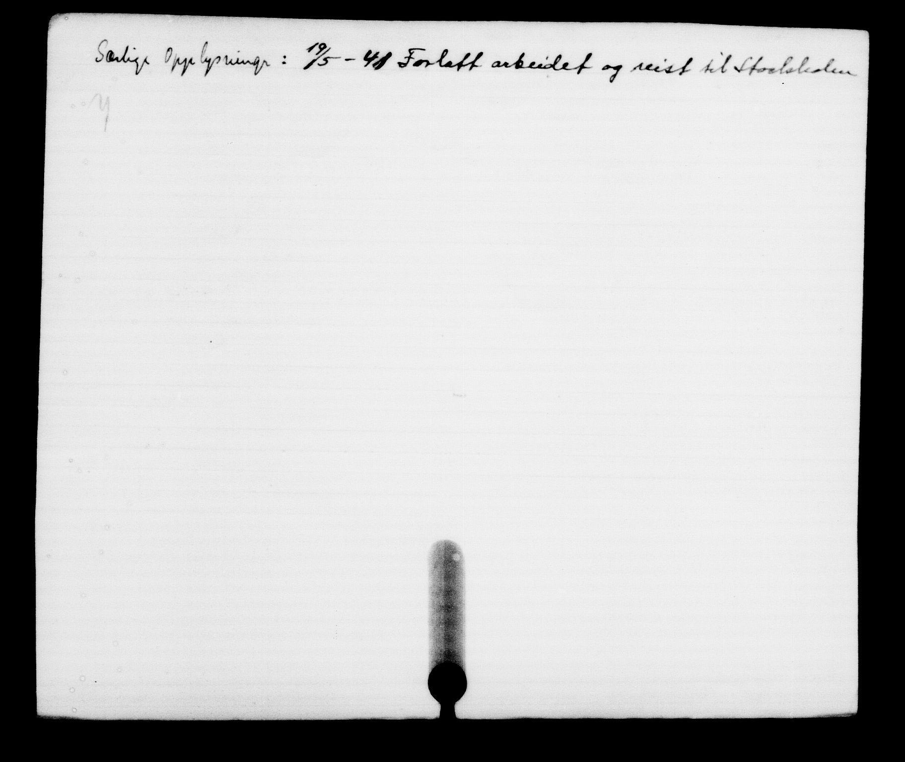 Utenriksstasjonene, Legasjonen i Stockholm, Flyktningkontoret, AV/RA-S-6753/V/Va/L0001: Kjesäterkartoteket, flyktninger med registreringsnr. 1-1000, 1940-1945, p. 555