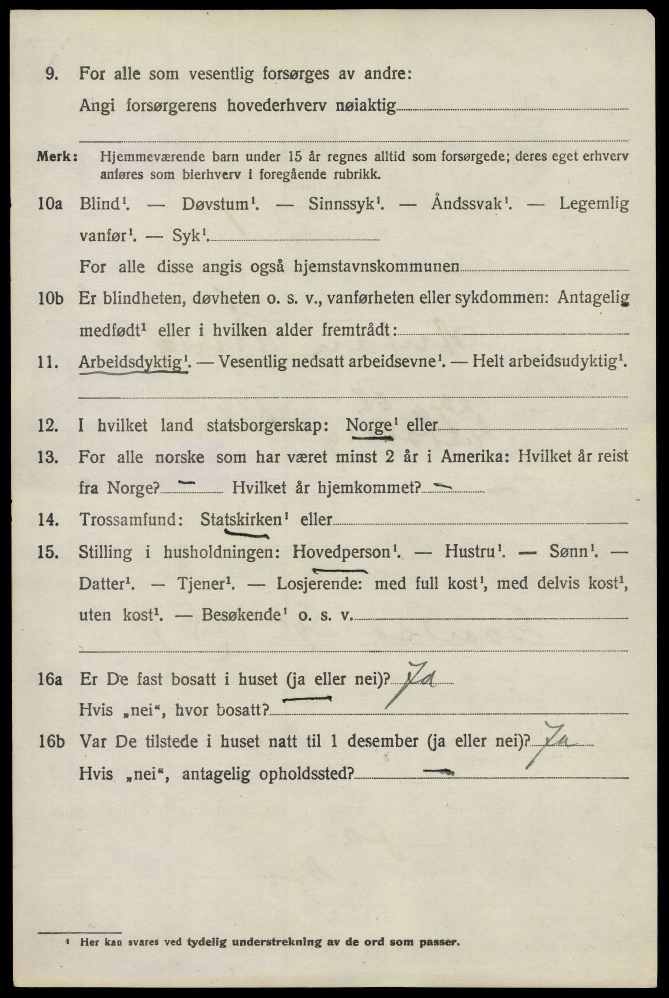 SAO, 1920 census for Nesodden, 1920, p. 2392