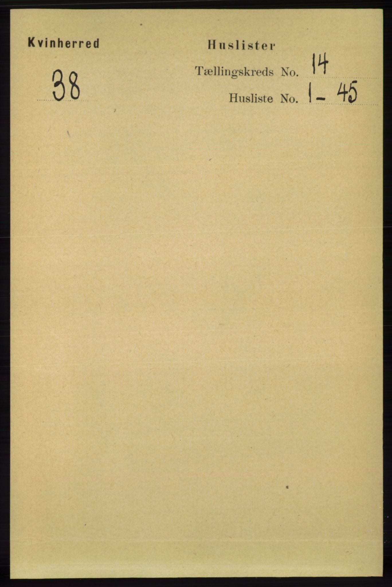 RA, 1891 census for 1224 Kvinnherad, 1891, p. 4619