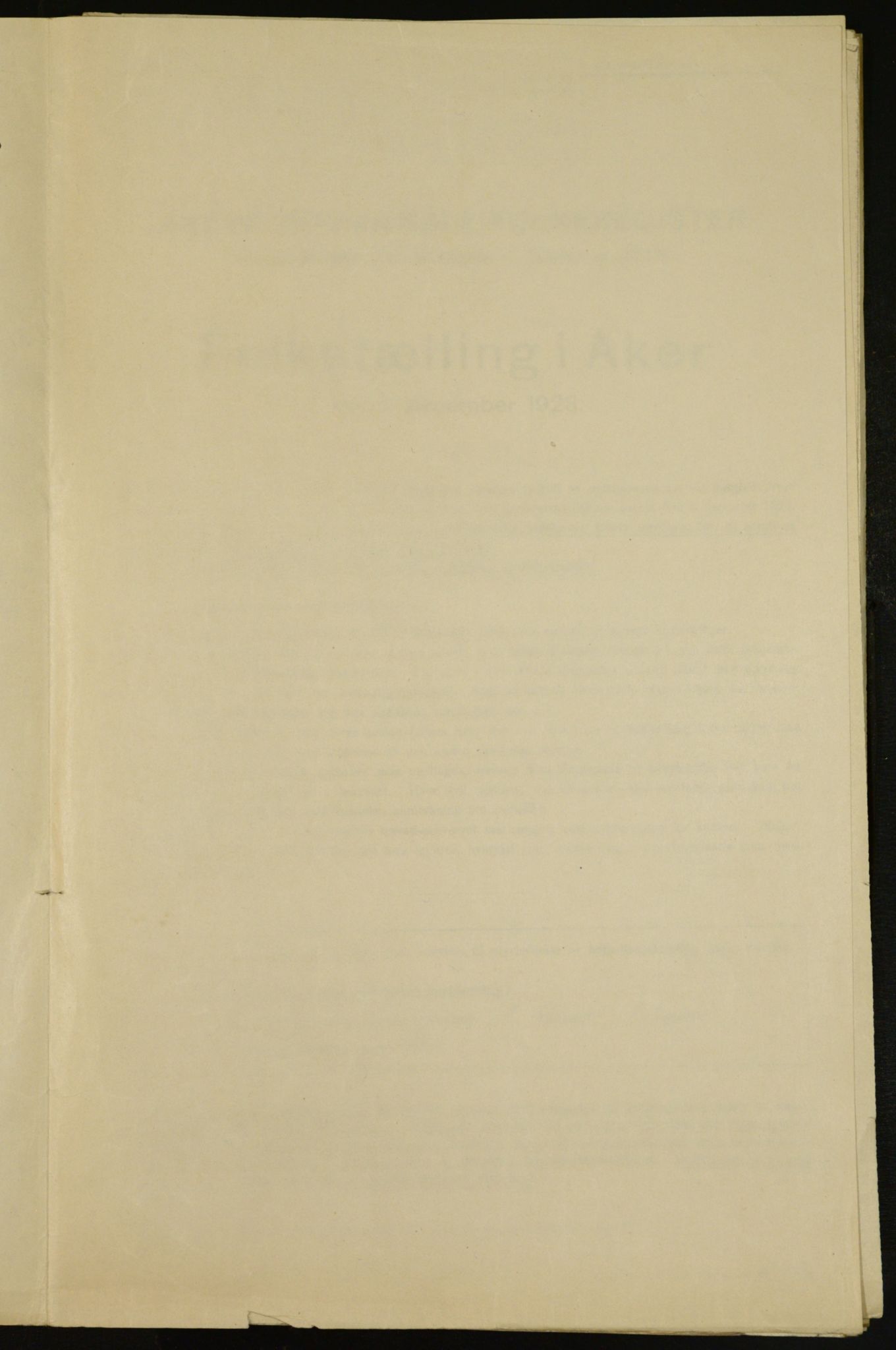 , Municipal Census 1923 for Aker, 1923, p. 6574