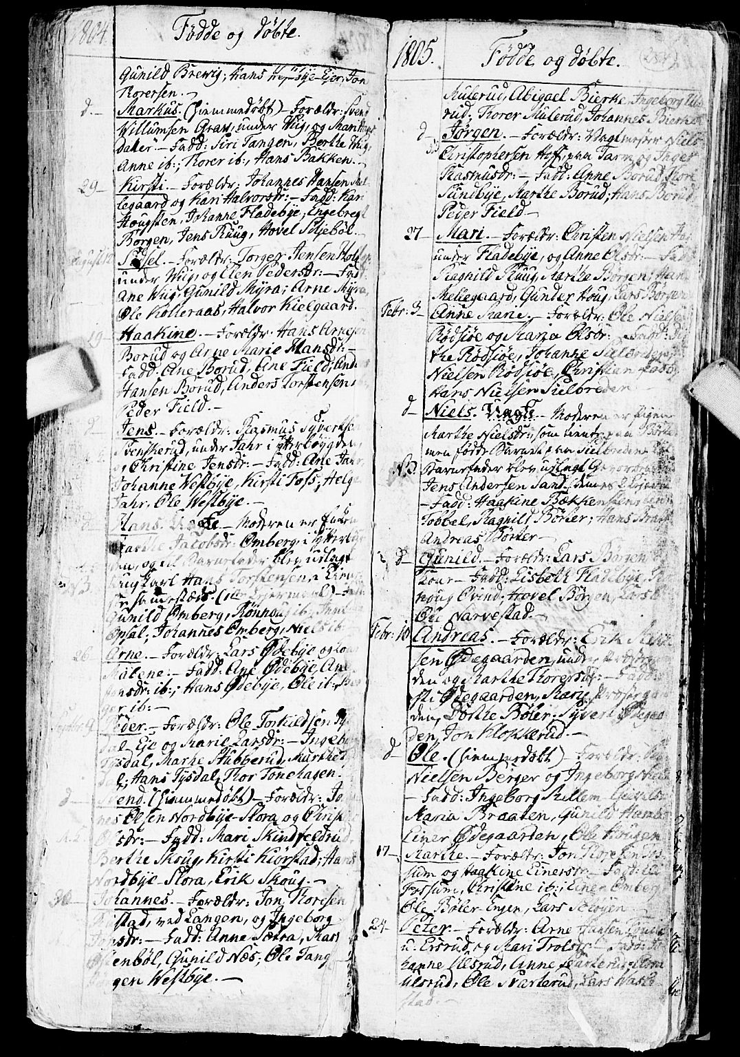 Enebakk prestekontor Kirkebøker, AV/SAO-A-10171c/F/Fa/L0002: Parish register (official) no. I 2, 1755-1806, p. 253-254