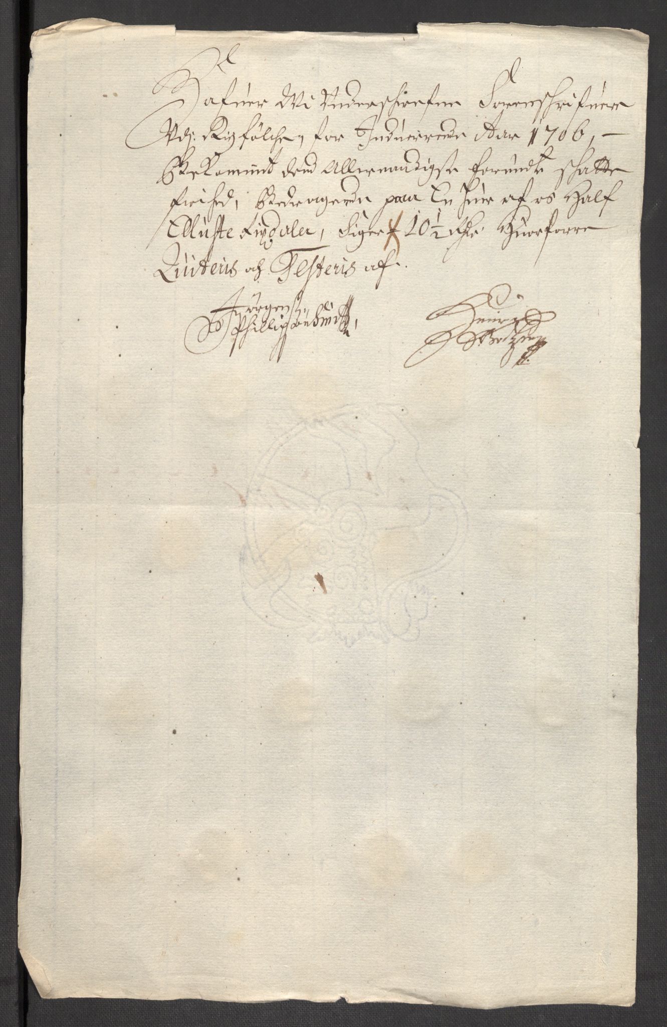 Rentekammeret inntil 1814, Reviderte regnskaper, Fogderegnskap, RA/EA-4092/R47/L2861: Fogderegnskap Ryfylke, 1706-1709, p. 54