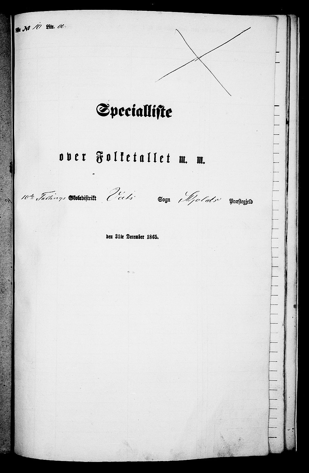 RA, 1865 census for Skjold, 1865, p. 141