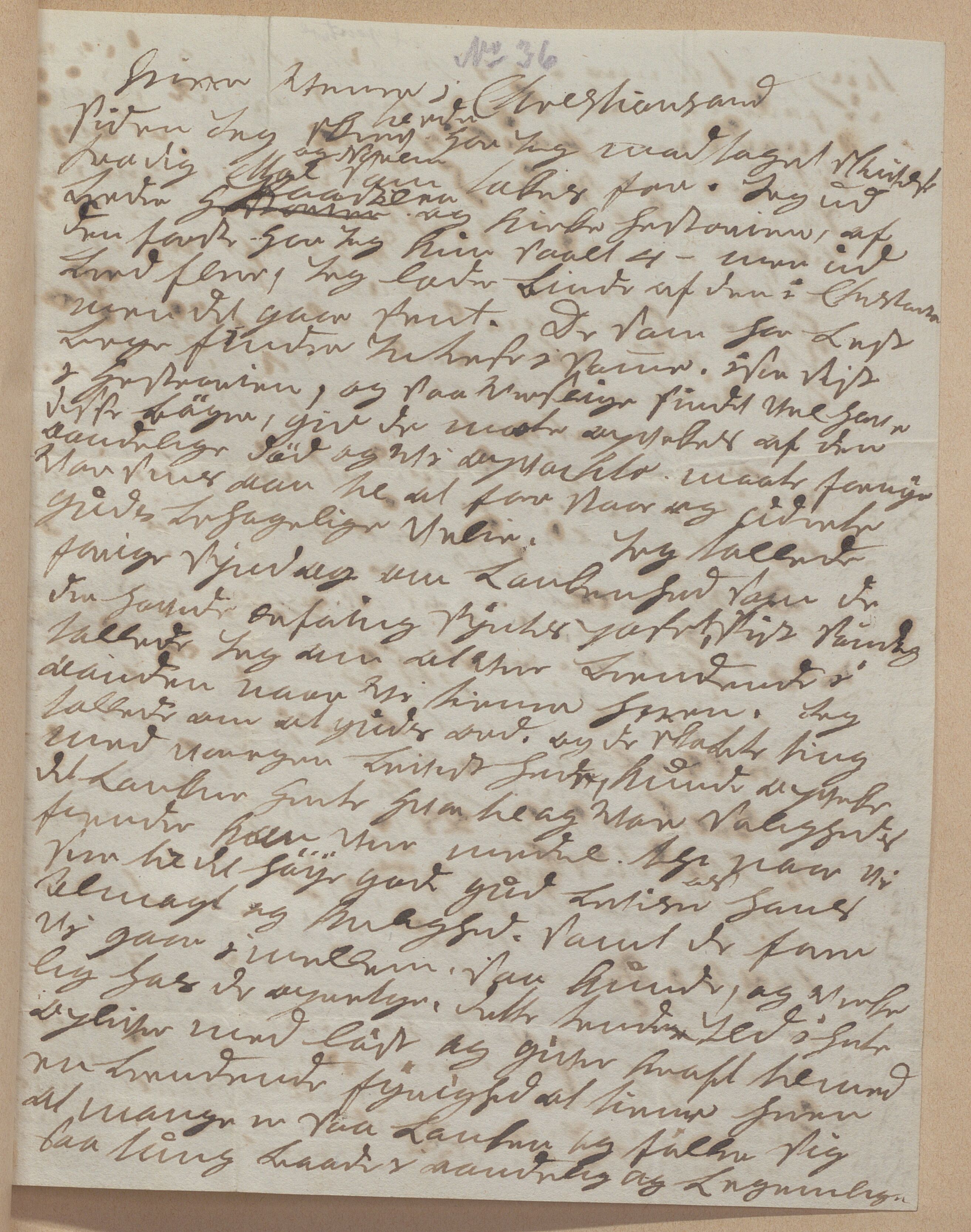 Heggtveitsamlingen, TMF/A-1007/H/L0050: Innbundne brev, Ms A, med innlagt registratur. , 1800-1850