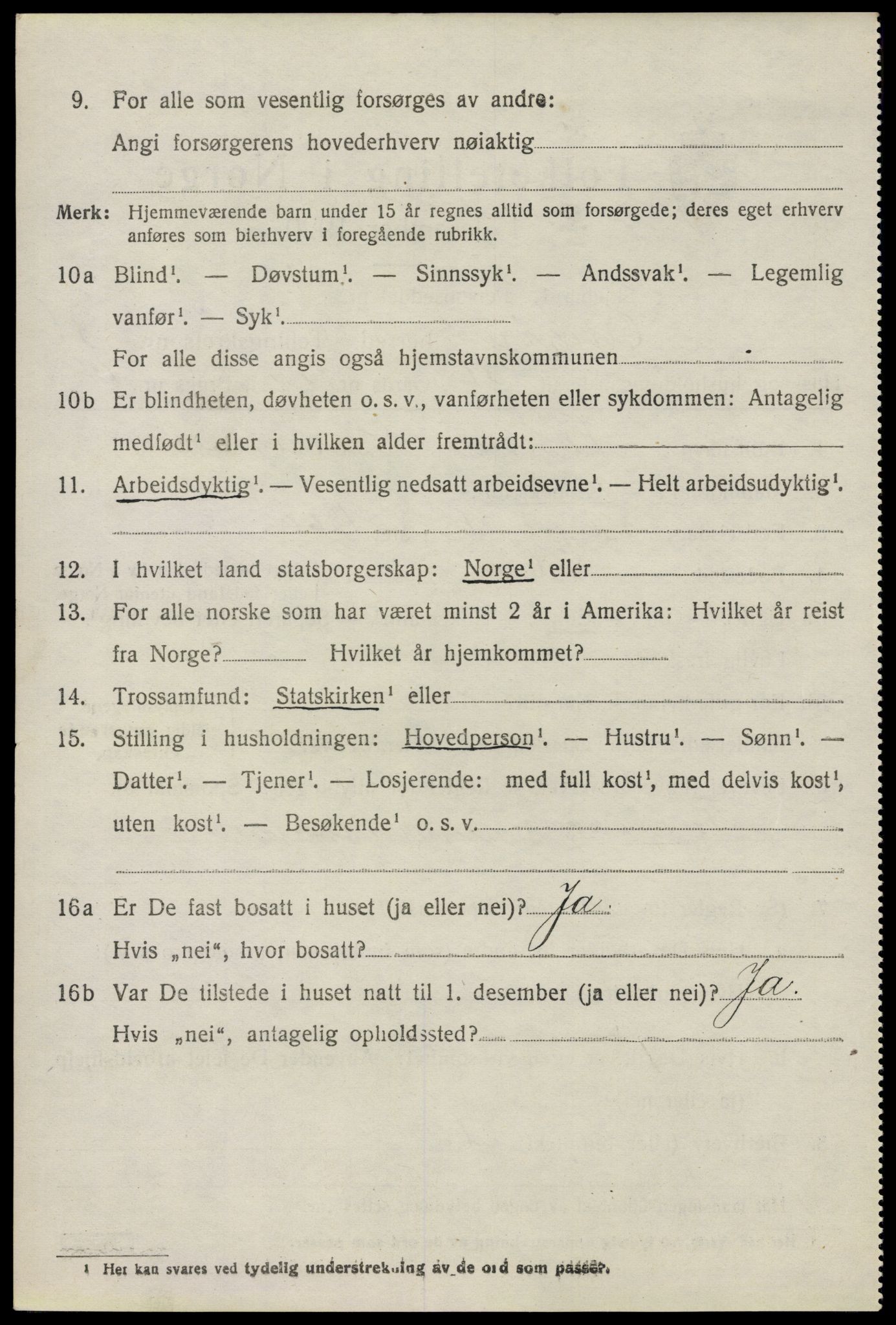 SAO, 1920 census for Onsøy, 1920, p. 12463