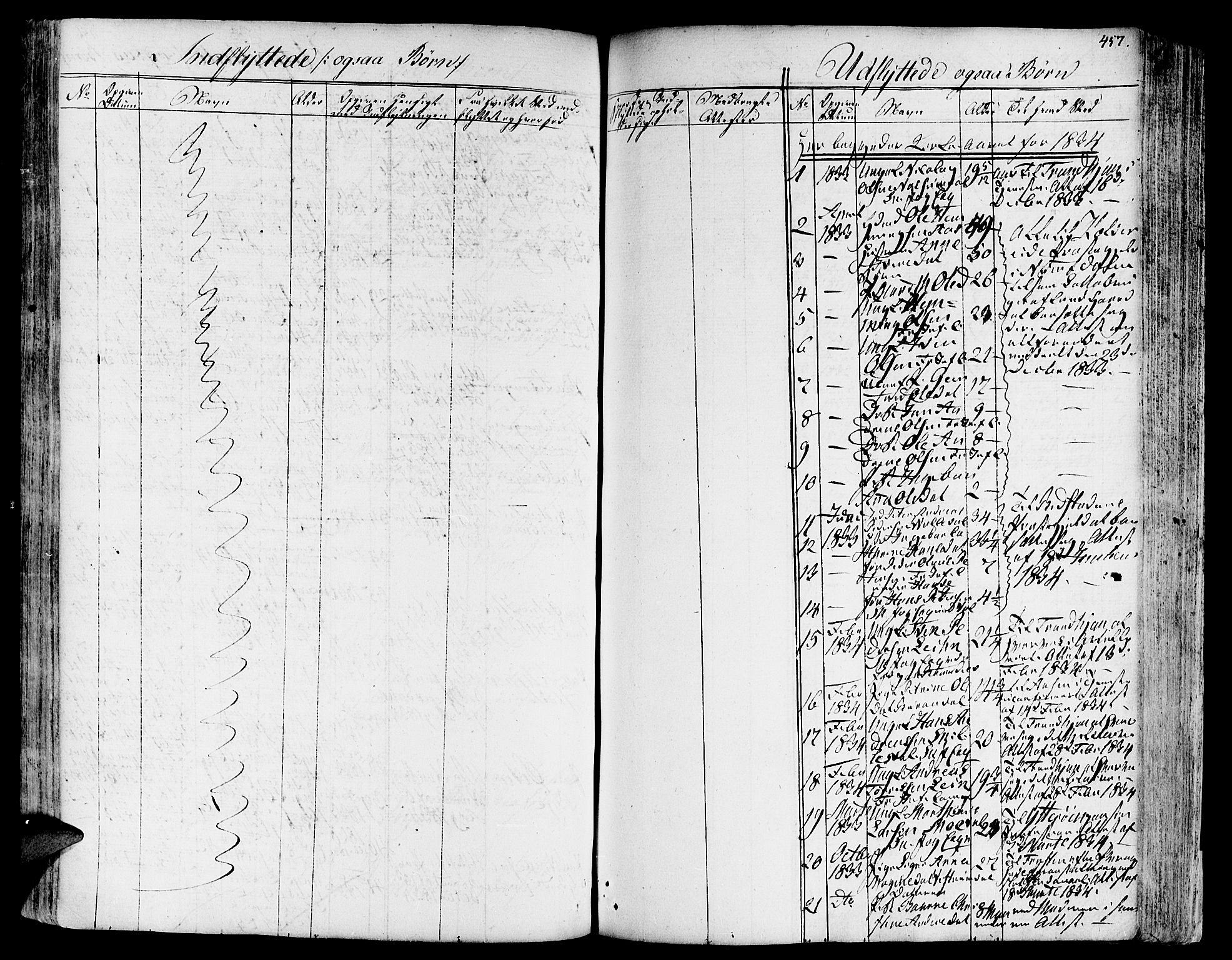 Ministerialprotokoller, klokkerbøker og fødselsregistre - Nord-Trøndelag, SAT/A-1458/717/L0152: Parish register (official) no. 717A05 /1, 1825-1836, p. 457
