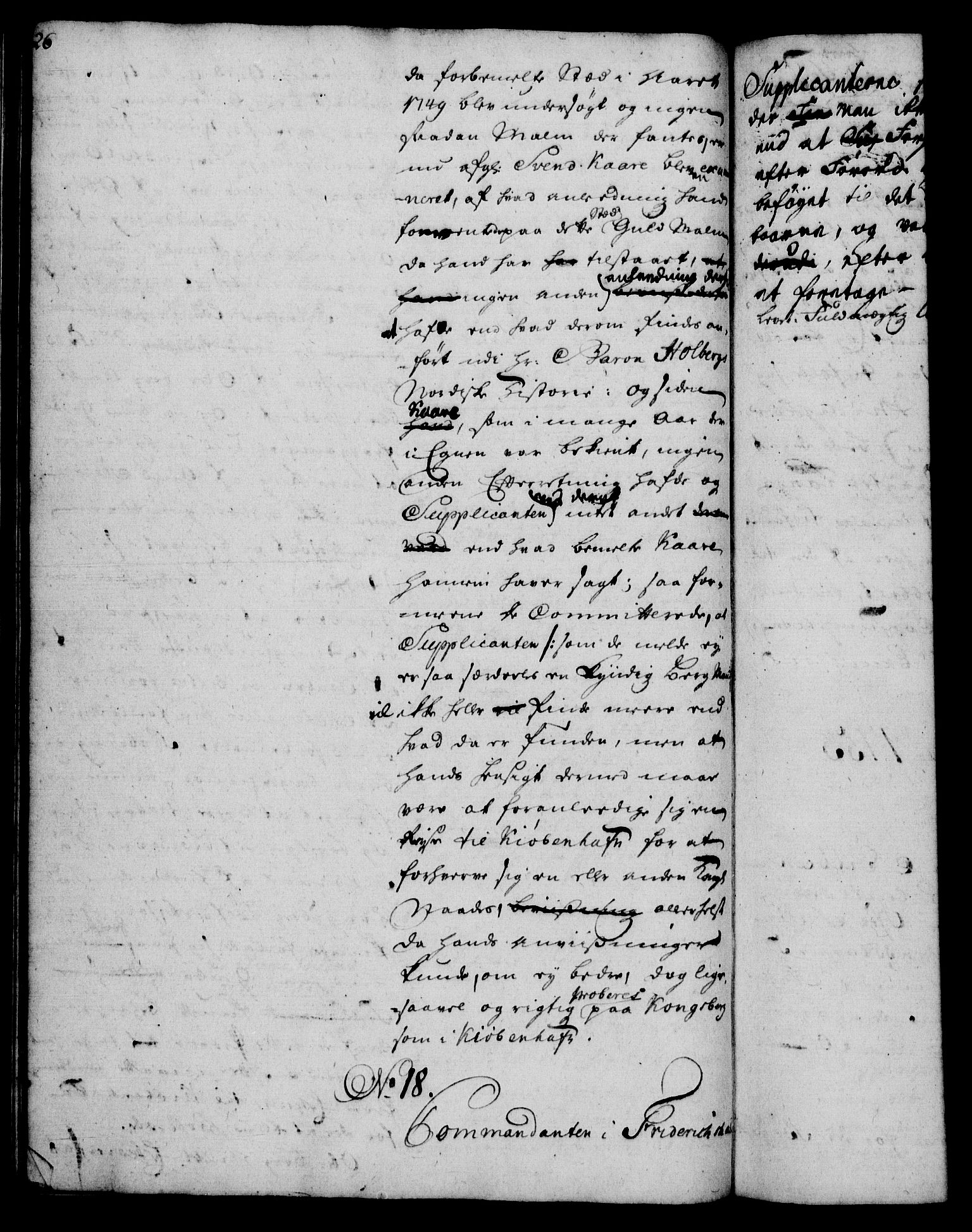 Rentekammeret, Kammerkanselliet, RA/EA-3111/G/Gh/Gha/L0032: Norsk ekstraktmemorialprotokoll (merket RK 53.77), 1753-1755, p. 26