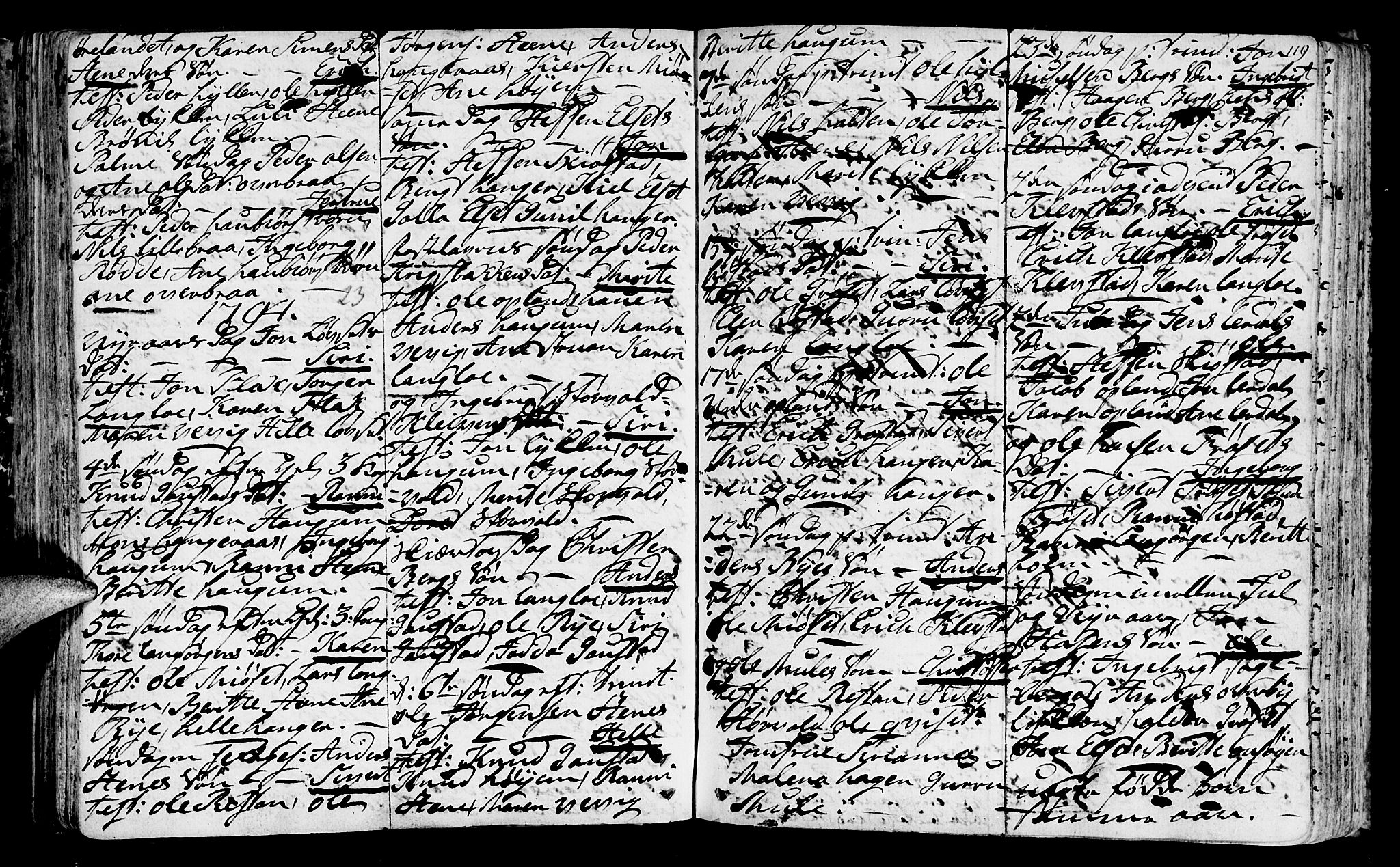 Ministerialprotokoller, klokkerbøker og fødselsregistre - Sør-Trøndelag, SAT/A-1456/612/L0370: Parish register (official) no. 612A04, 1754-1802, p. 119