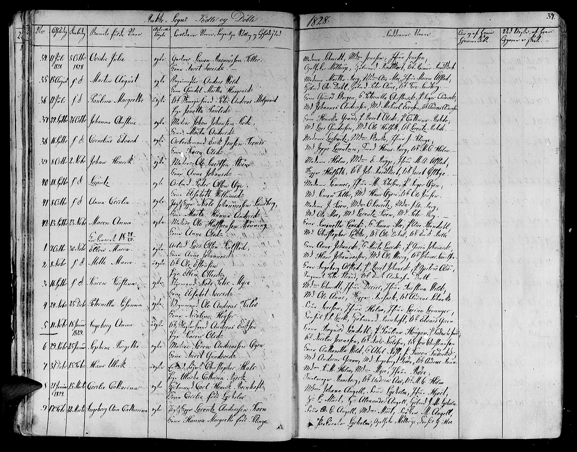 Ministerialprotokoller, klokkerbøker og fødselsregistre - Sør-Trøndelag, SAT/A-1456/606/L0287: Parish register (official) no. 606A04 /2, 1826-1840, p. 37