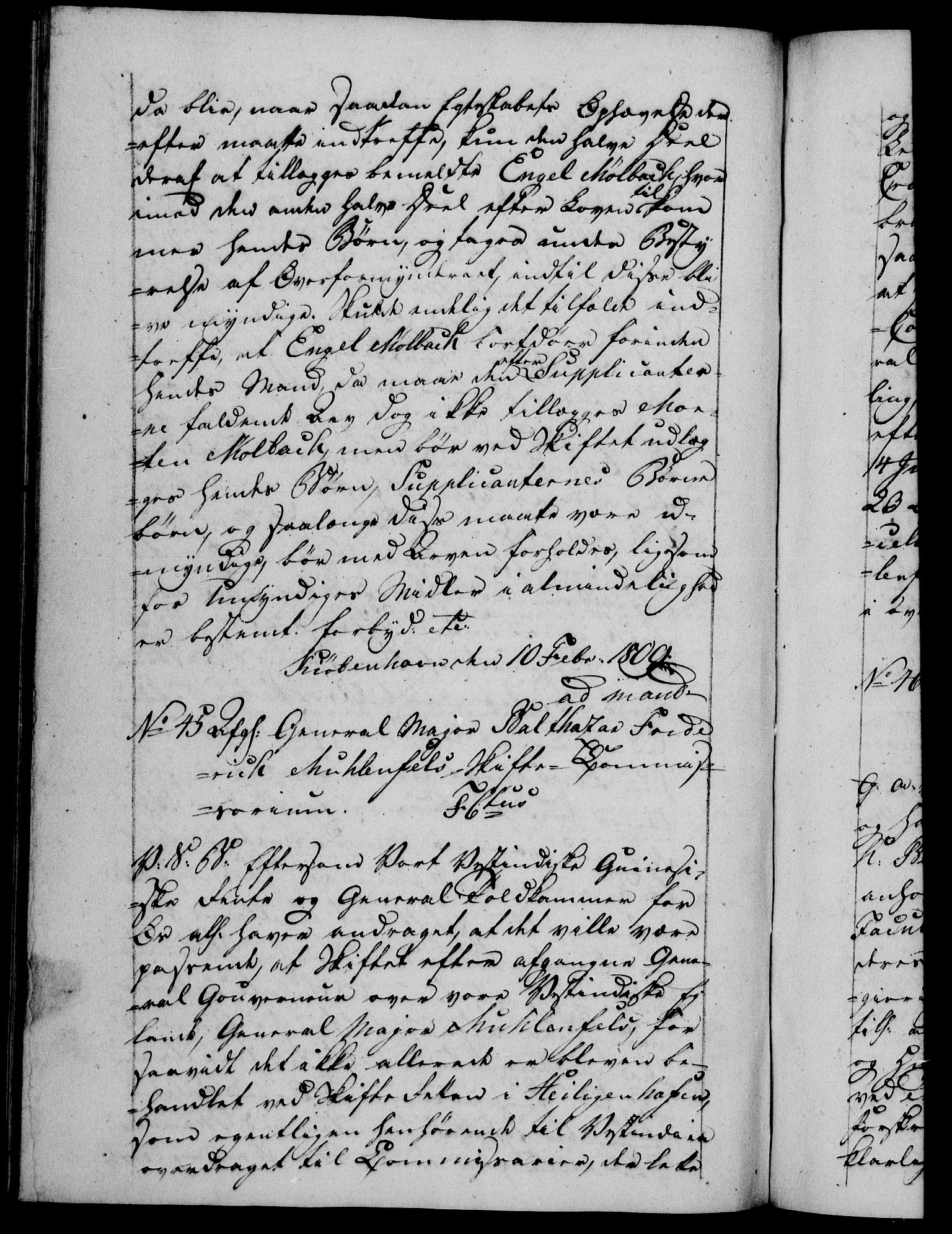 Danske Kanselli 1800-1814, RA/EA-3024/H/Hf/Hfb/Hfba/L0004: Registranter, 1808-1810, p. 131b