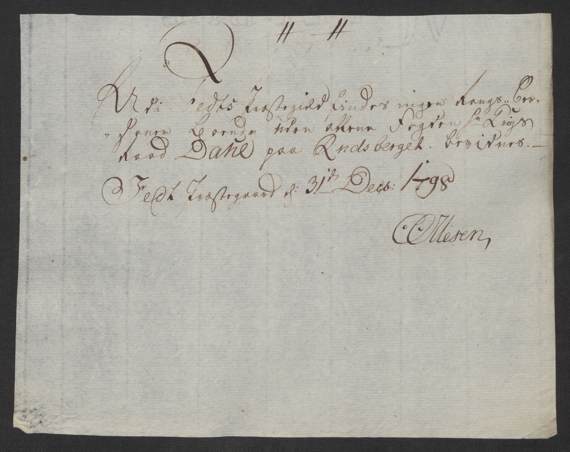 Rentekammeret inntil 1814, Reviderte regnskaper, Fogderegnskap, AV/RA-EA-4092/R11/L0674: Fogderegnskap Nedre Romerike, 1798, p. 403