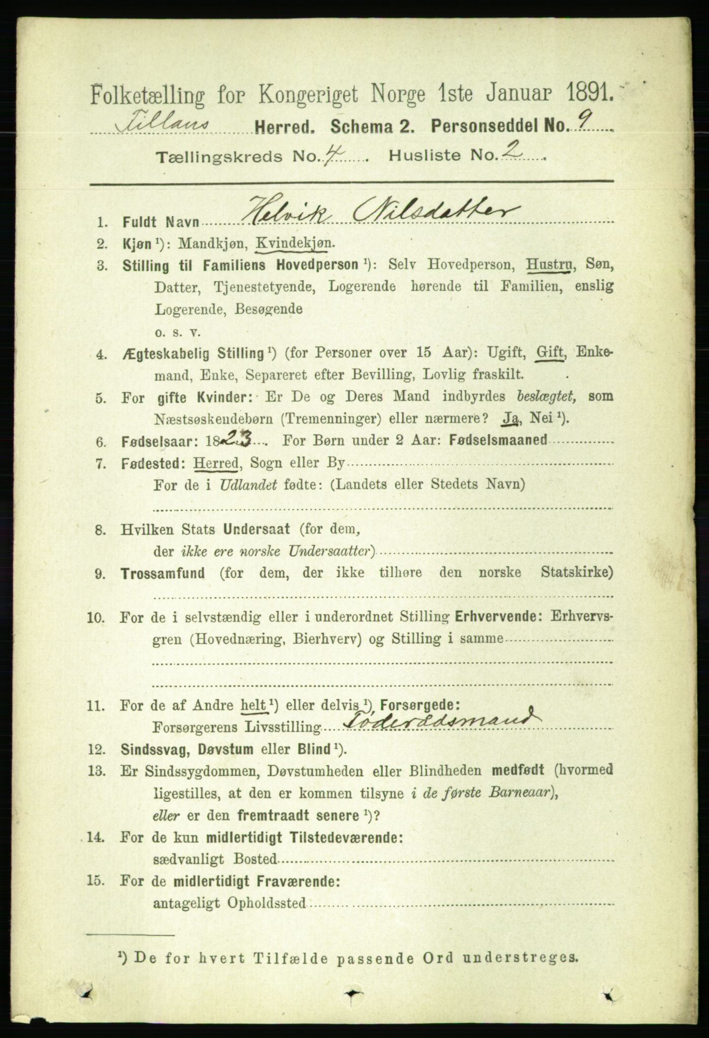 RA, 1891 census for 1616 Fillan, 1891, p. 680