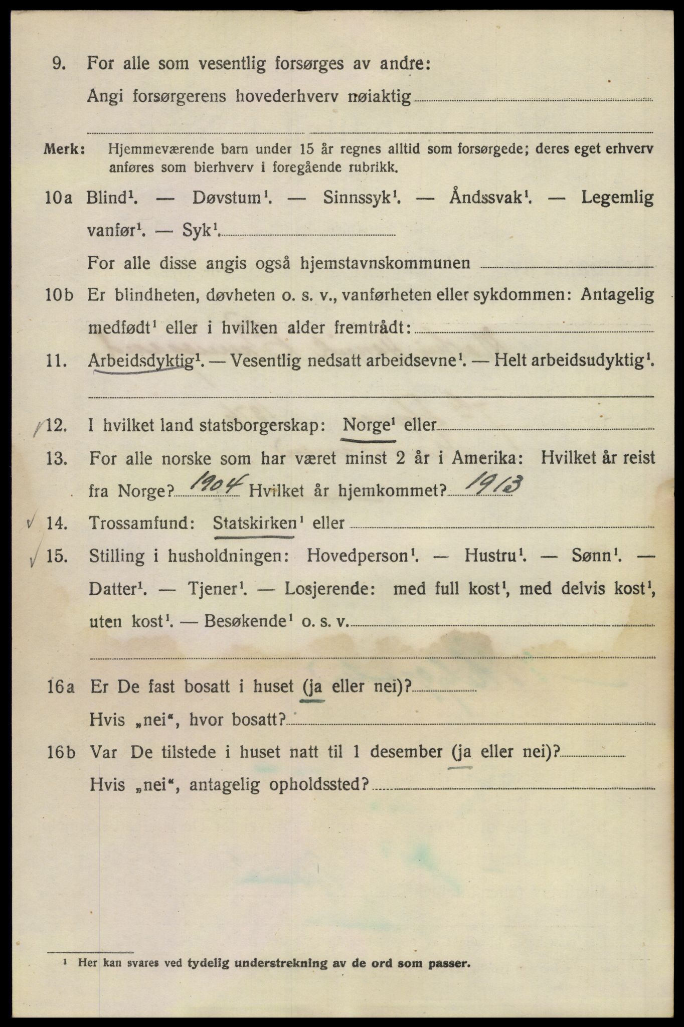 SAO, 1920 census for Kristiania, 1920, p. 248030