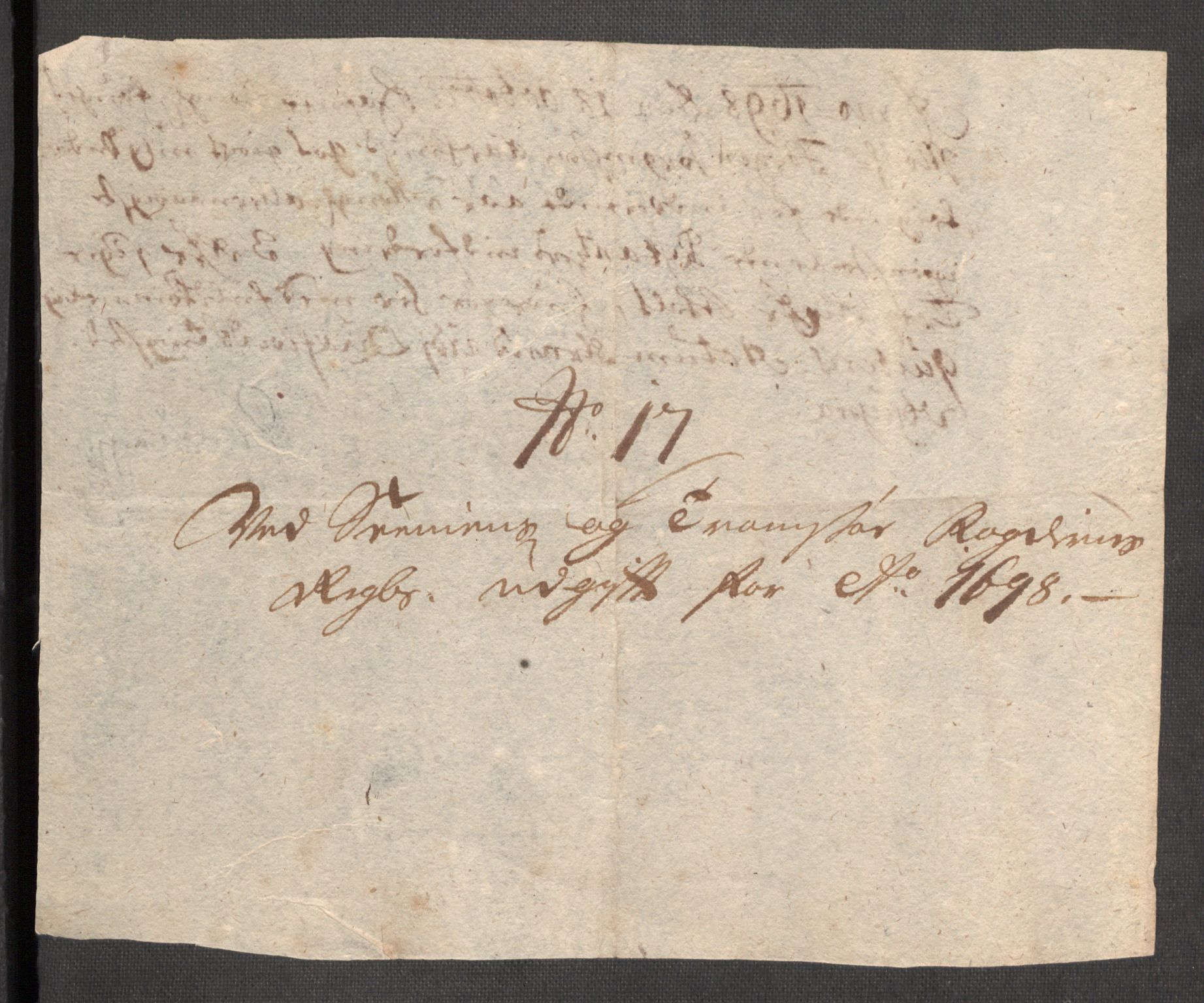 Rentekammeret inntil 1814, Reviderte regnskaper, Fogderegnskap, AV/RA-EA-4092/R68/L4754: Fogderegnskap Senja og Troms, 1697-1699, p. 231