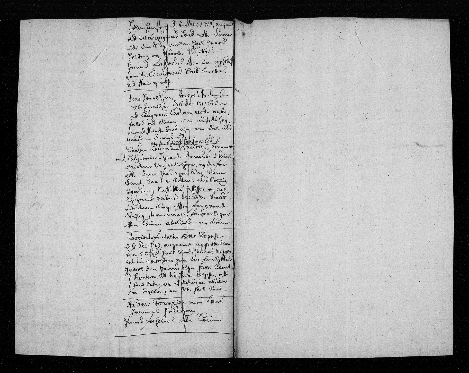 Stattholderembetet 1572-1771, AV/RA-EA-2870/Aa/L0005: Konsept til voteringsprotokoll, 1713, p. 273