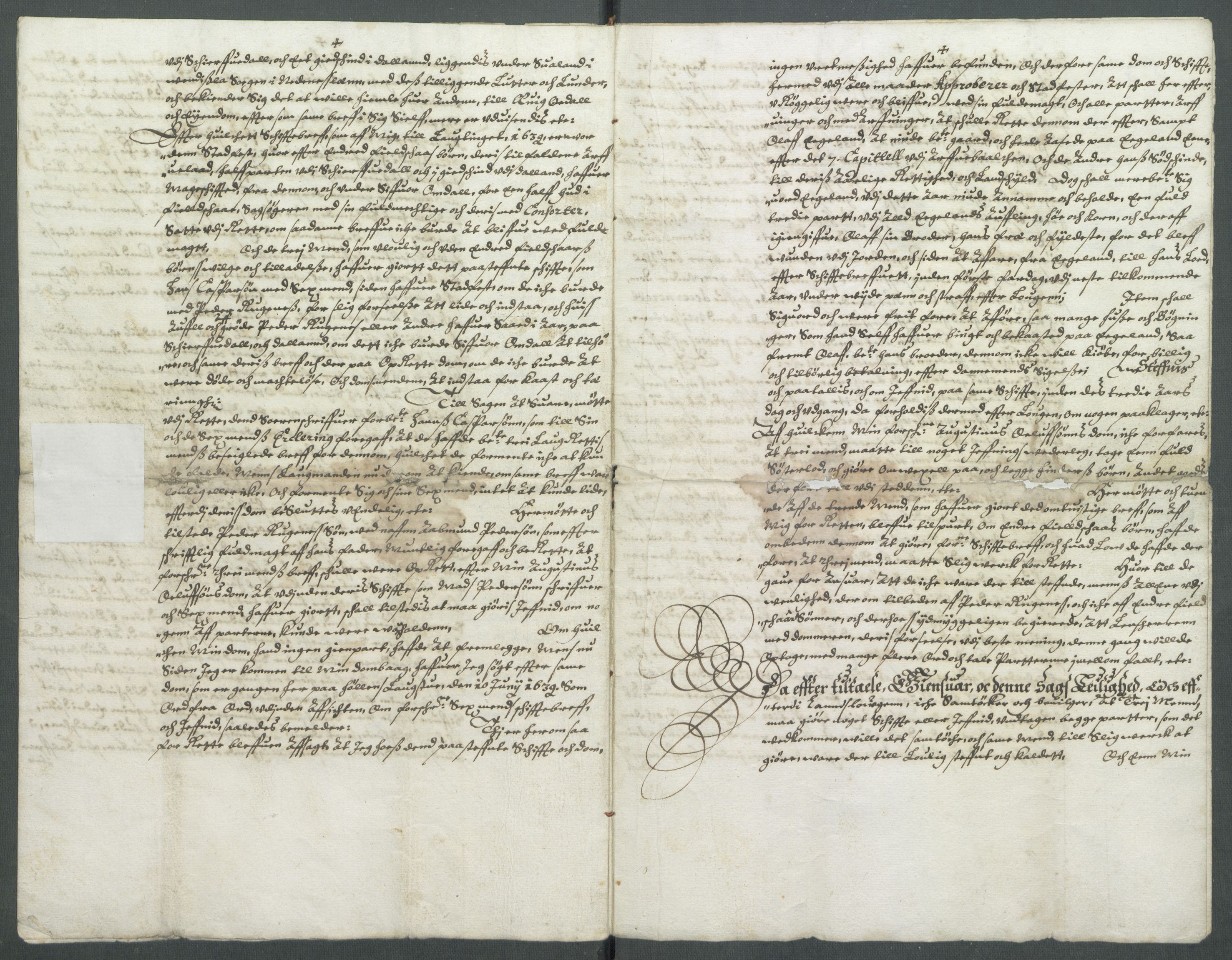 Riksarkivets diplomsamling, AV/RA-EA-5965/F02/L0155: Dokumenter, 1642, p. 76