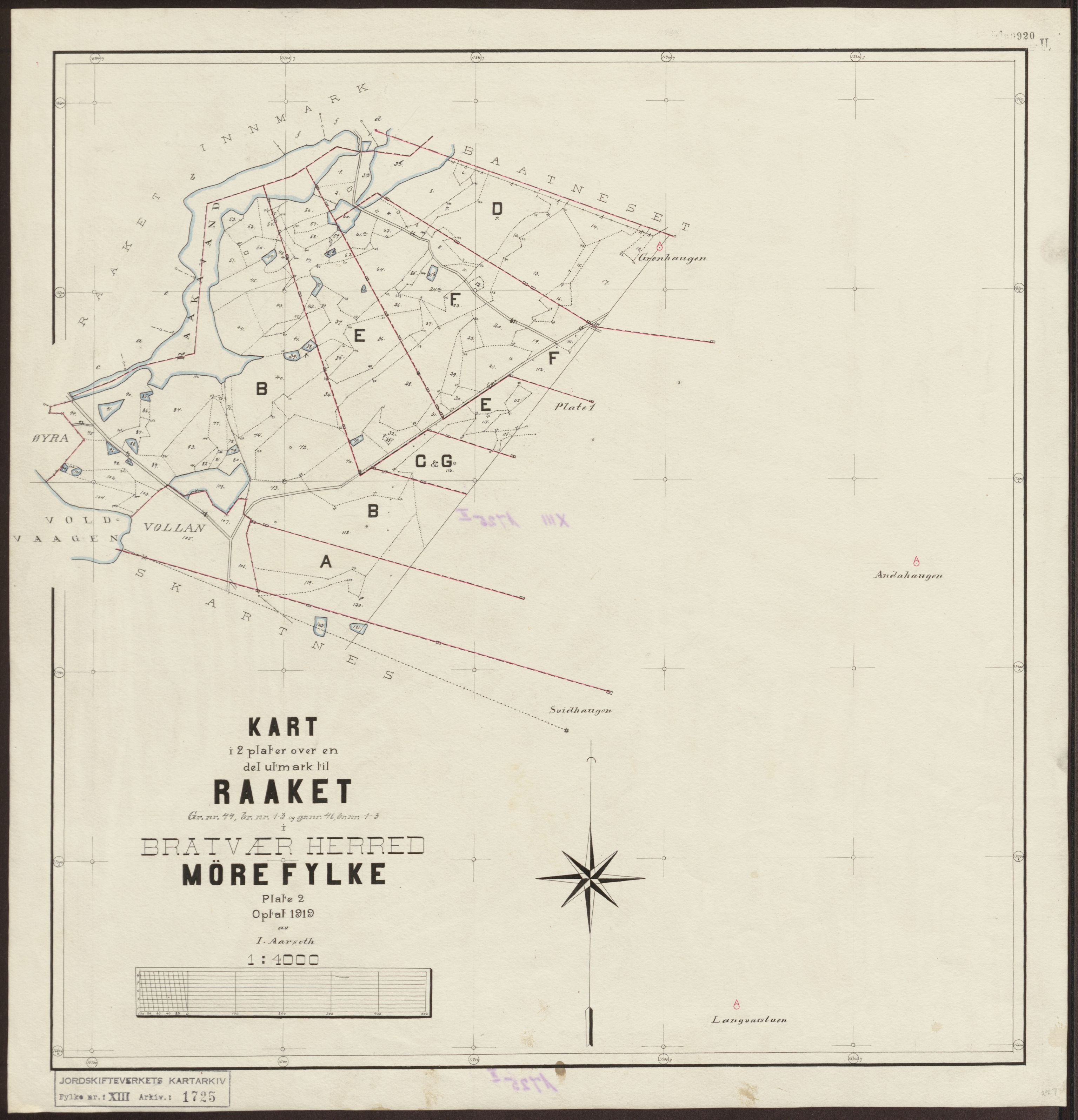 Jordskifteverkets kartarkiv, RA/S-3929/T, 1859-1988, p. 2043