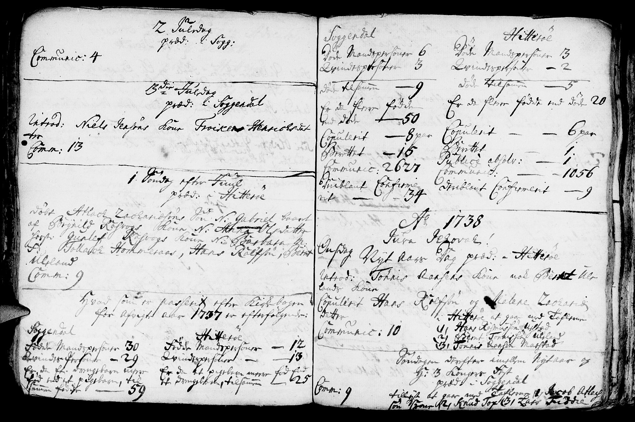 Sokndal sokneprestkontor, AV/SAST-A-101808: Parish register (official) no. A 1, 1729-1740