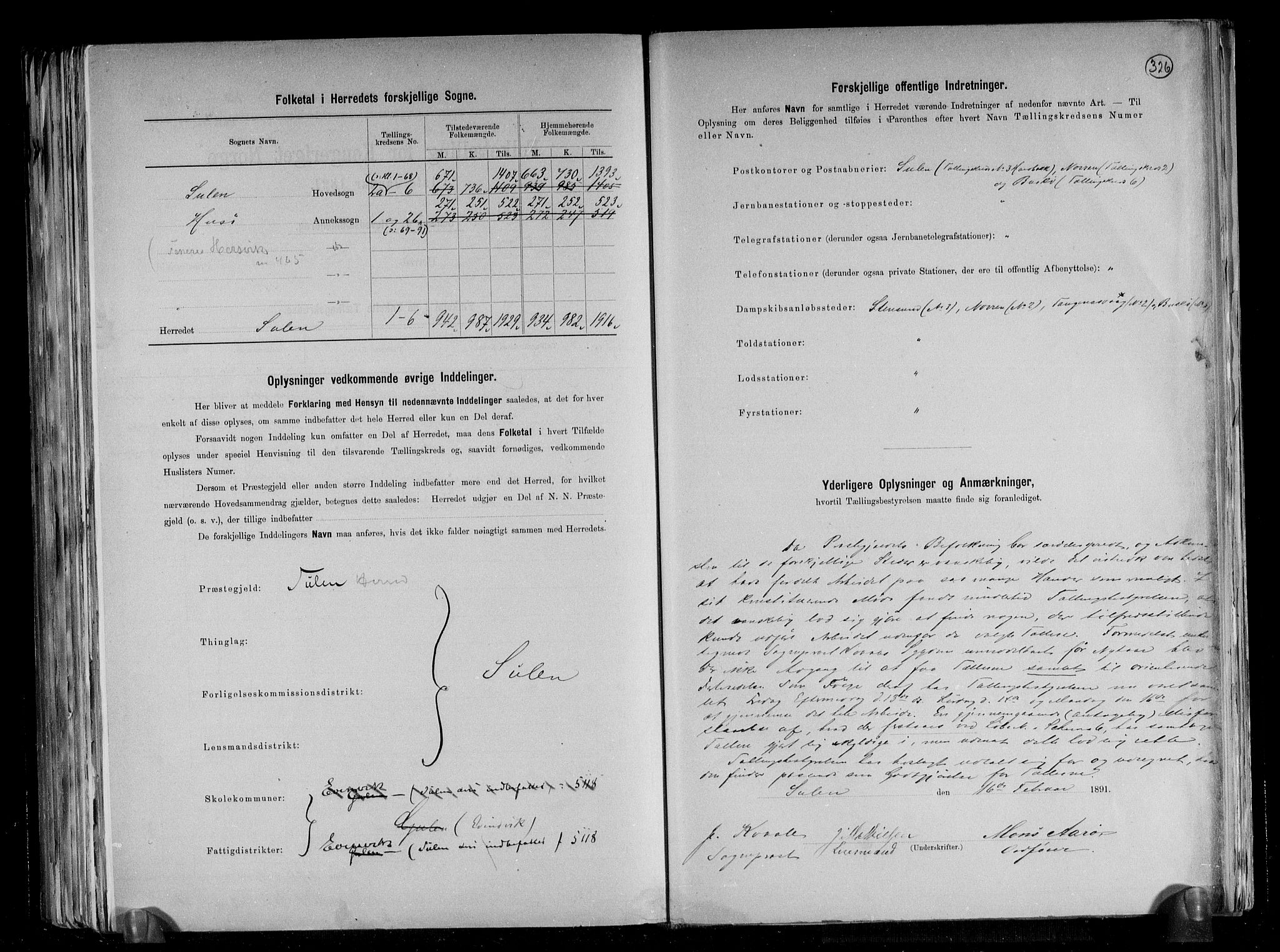 RA, 1891 census for 1412 Solund, 1891, p. 3