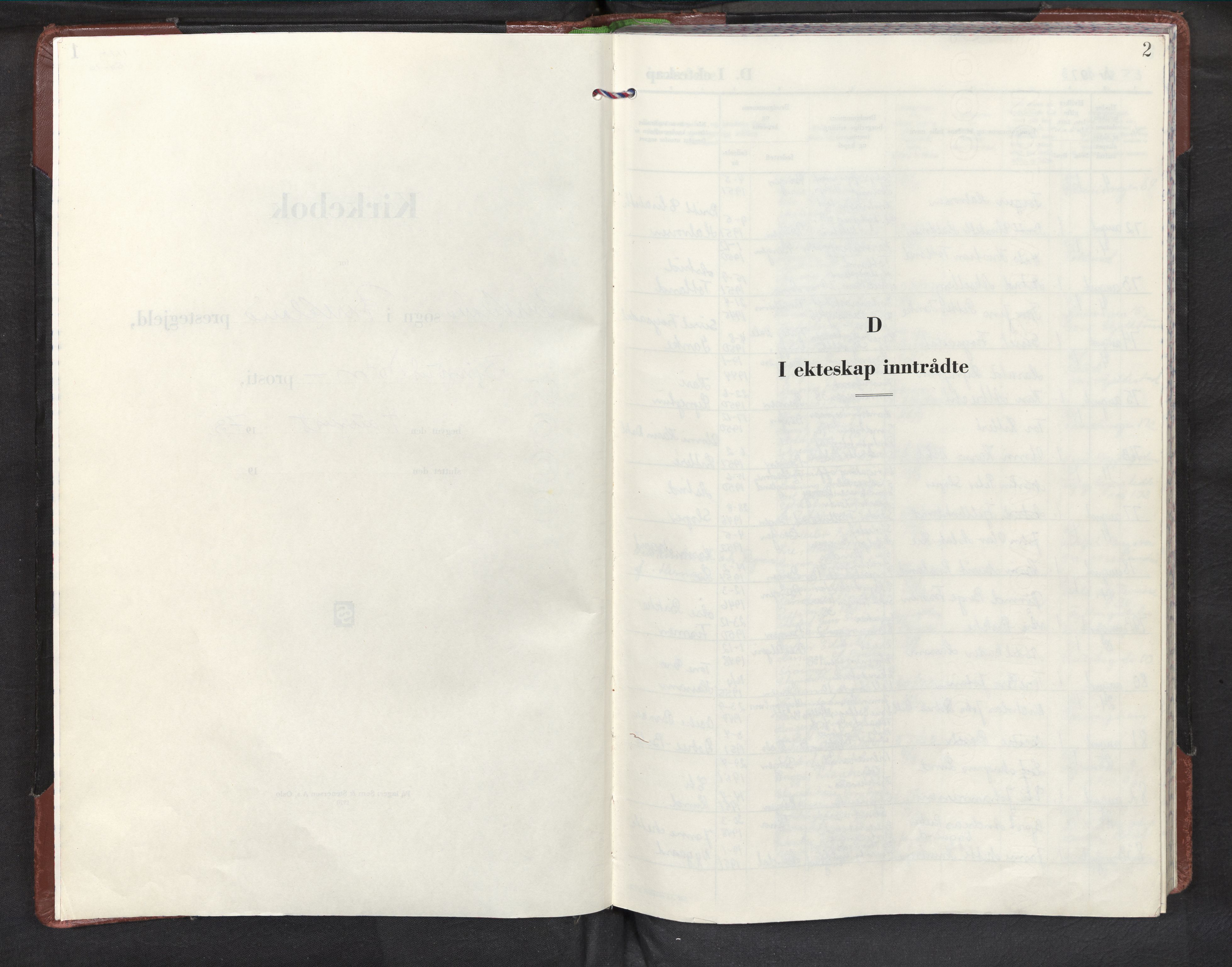 Birkeland Sokneprestembete, AV/SAB-A-74601/H/Haa/Haac/L0004: Parish register (official) no. C 4, 1973-1990, p. 2