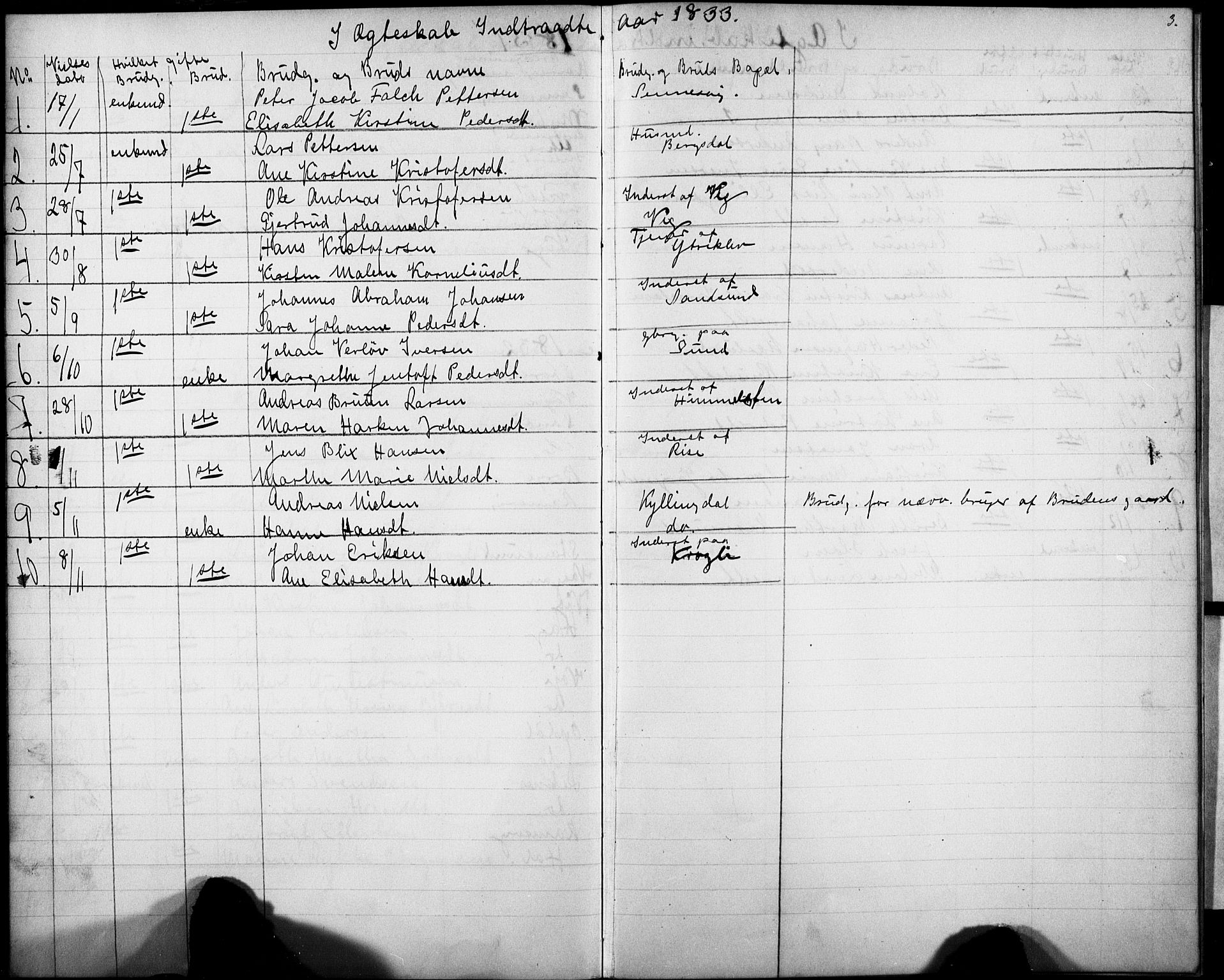 Ministerialprotokoller, klokkerbøker og fødselsregistre - Nordland, AV/SAT-A-1459/881/L1150: Parish register (official) no. 881A03, 1817-1840, p. 3