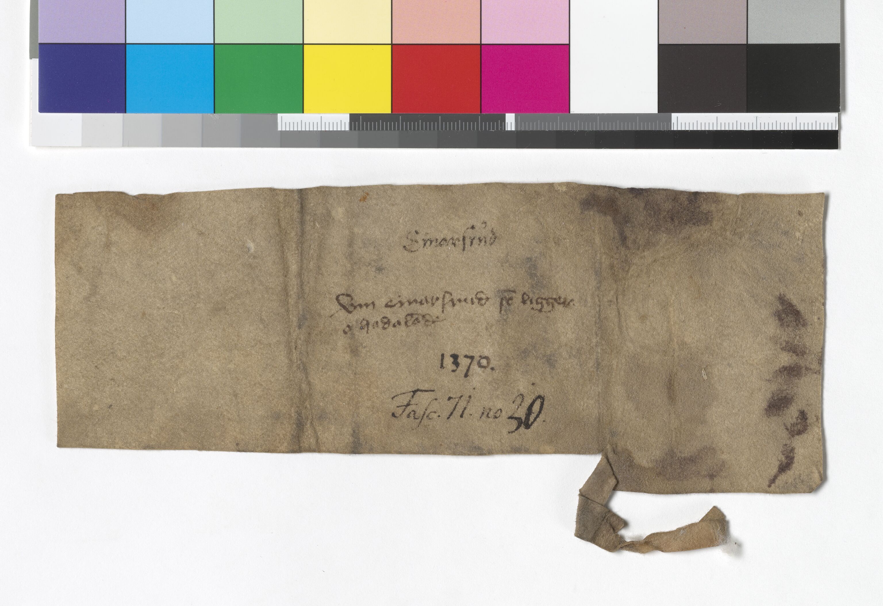 Riksarkivets diplomsamling, AV/RA-EA-5965/F05/L0175: NRA AM fasc. 71 nr. 13-35, 1368-1372, p. 22