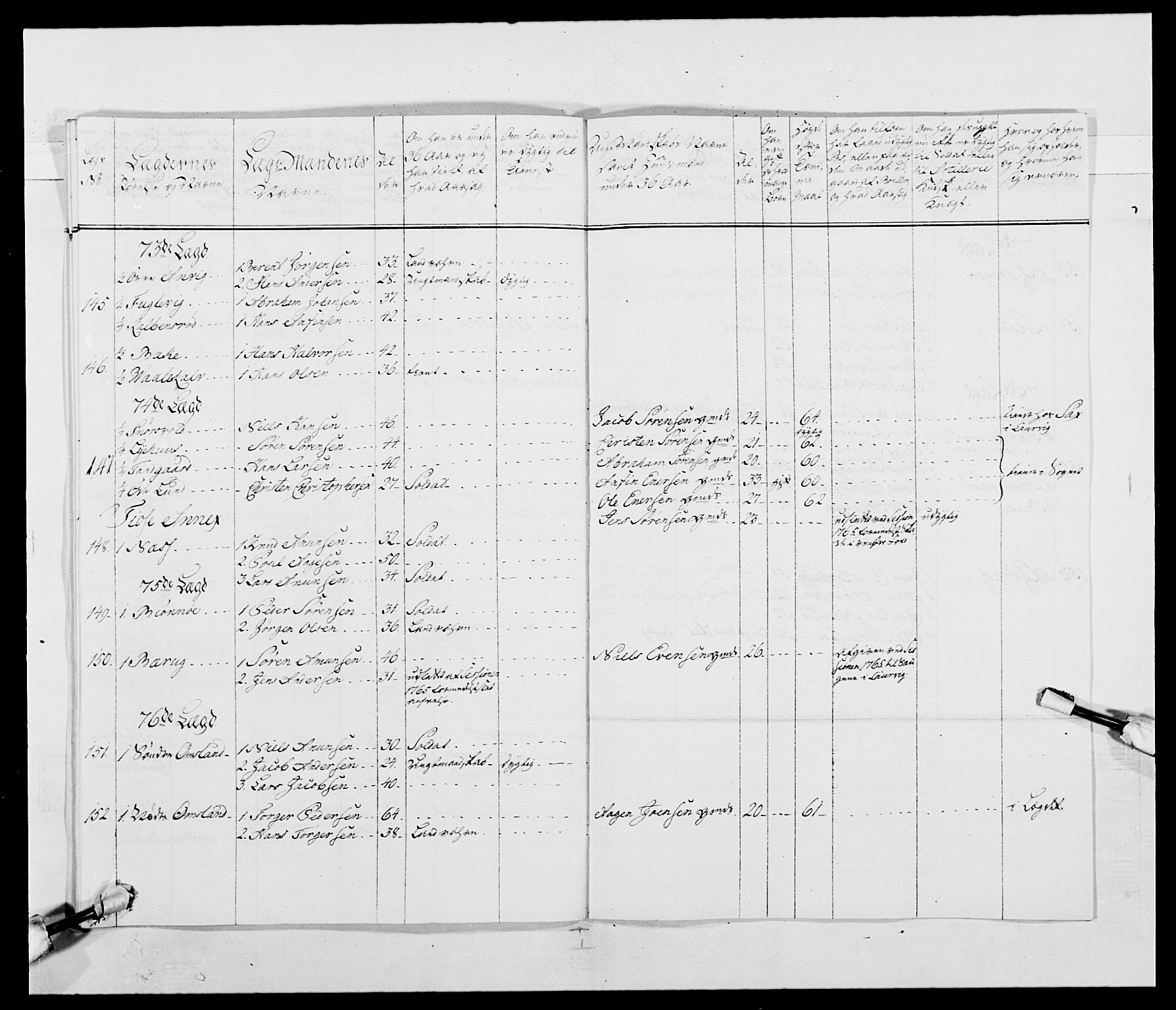 Kommanderende general (KG I) med Det norske krigsdirektorium, AV/RA-EA-5419/E/Ea/L0489: 1. Akershusiske regiment, 1767, p. 318